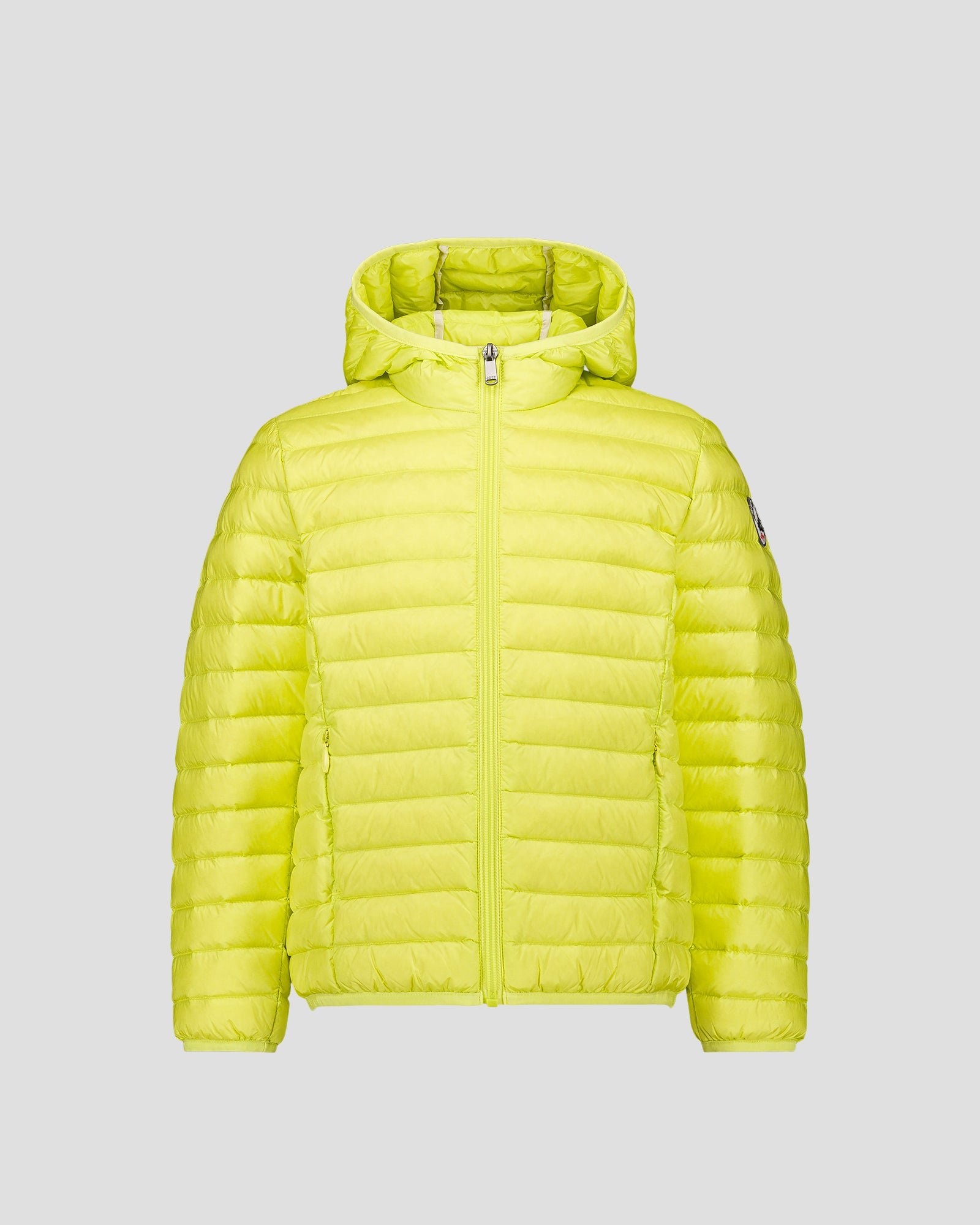 Hugo lightweight hooded child's puffer coat JOTT Yellow