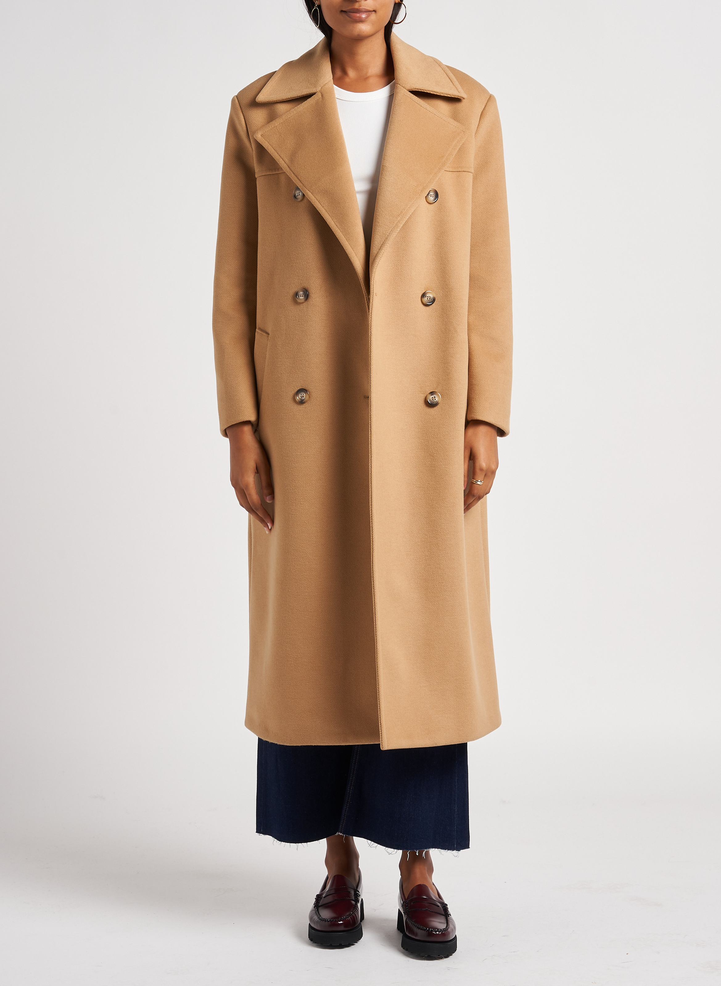 Jas met reverskraag IMPERIAL Bruin