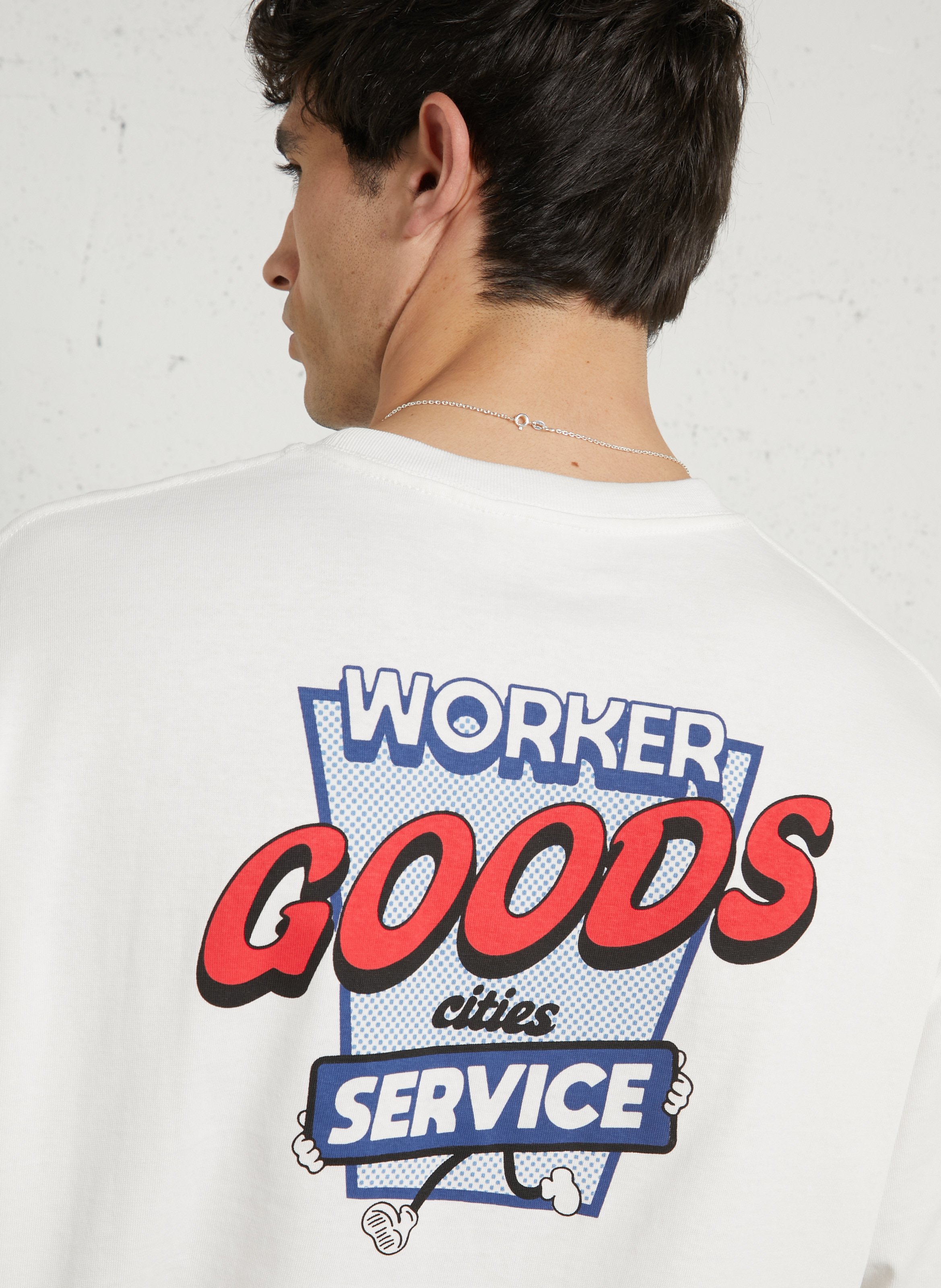 Camiliday round-neck sleeveless cotton top SOLID White