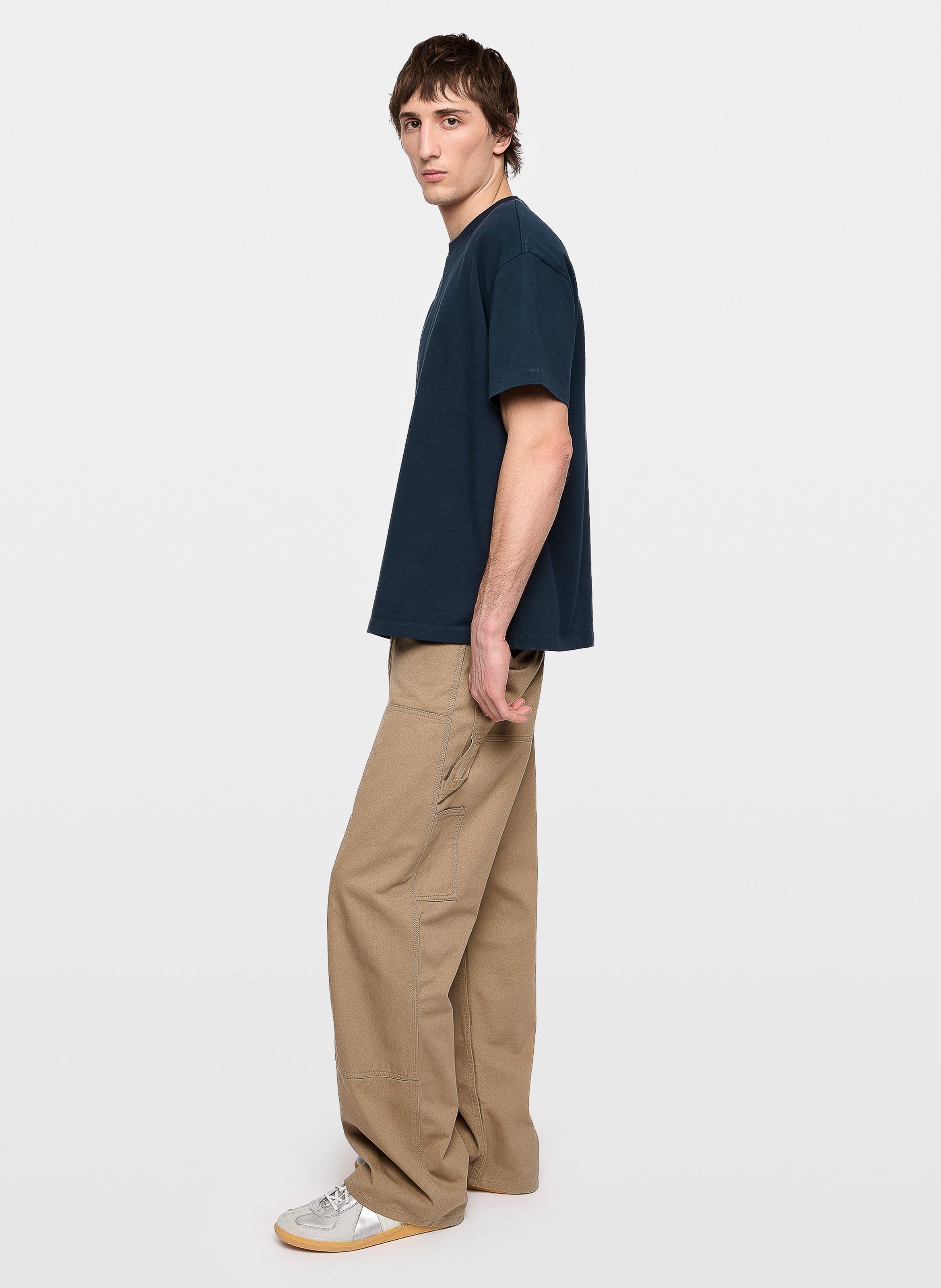 T-shirt met ronde hals van biologisch katoen ZADIG&VOLTAIRE Blauw