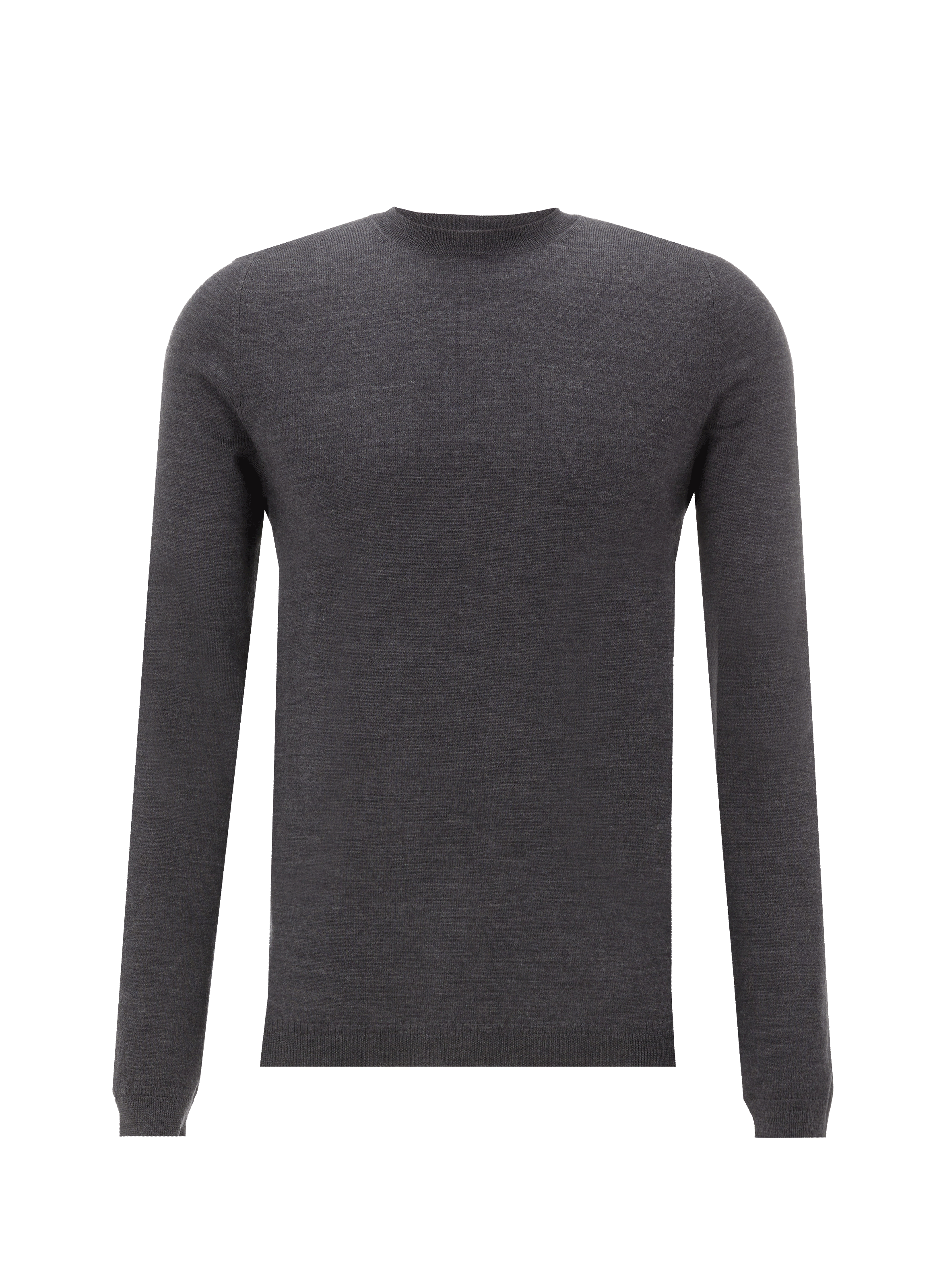 Pull col rond en laine mérinos AU PRINTEMPS PARIS
