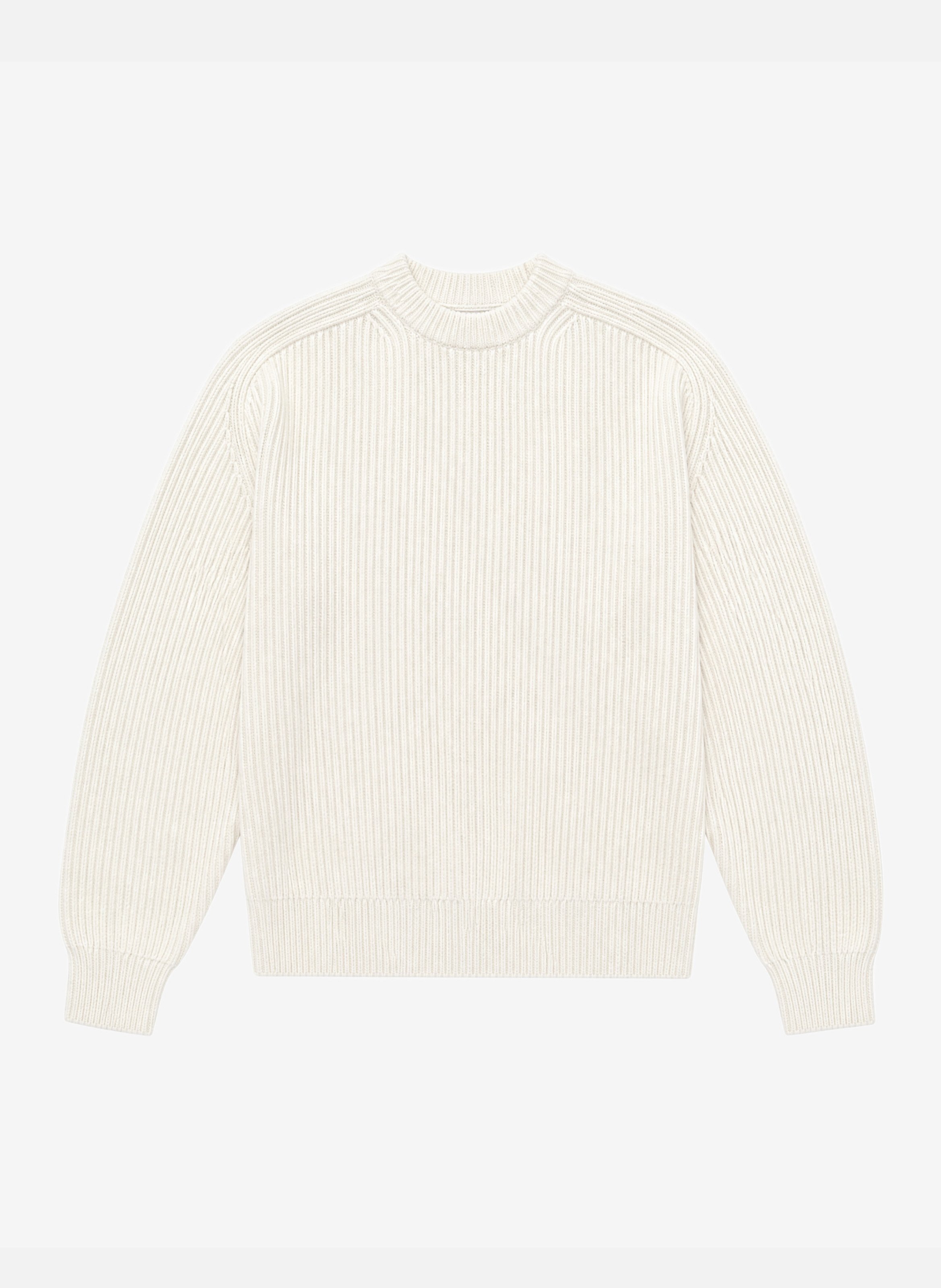 Round-neck wool sweater THE KOOPLES Beige