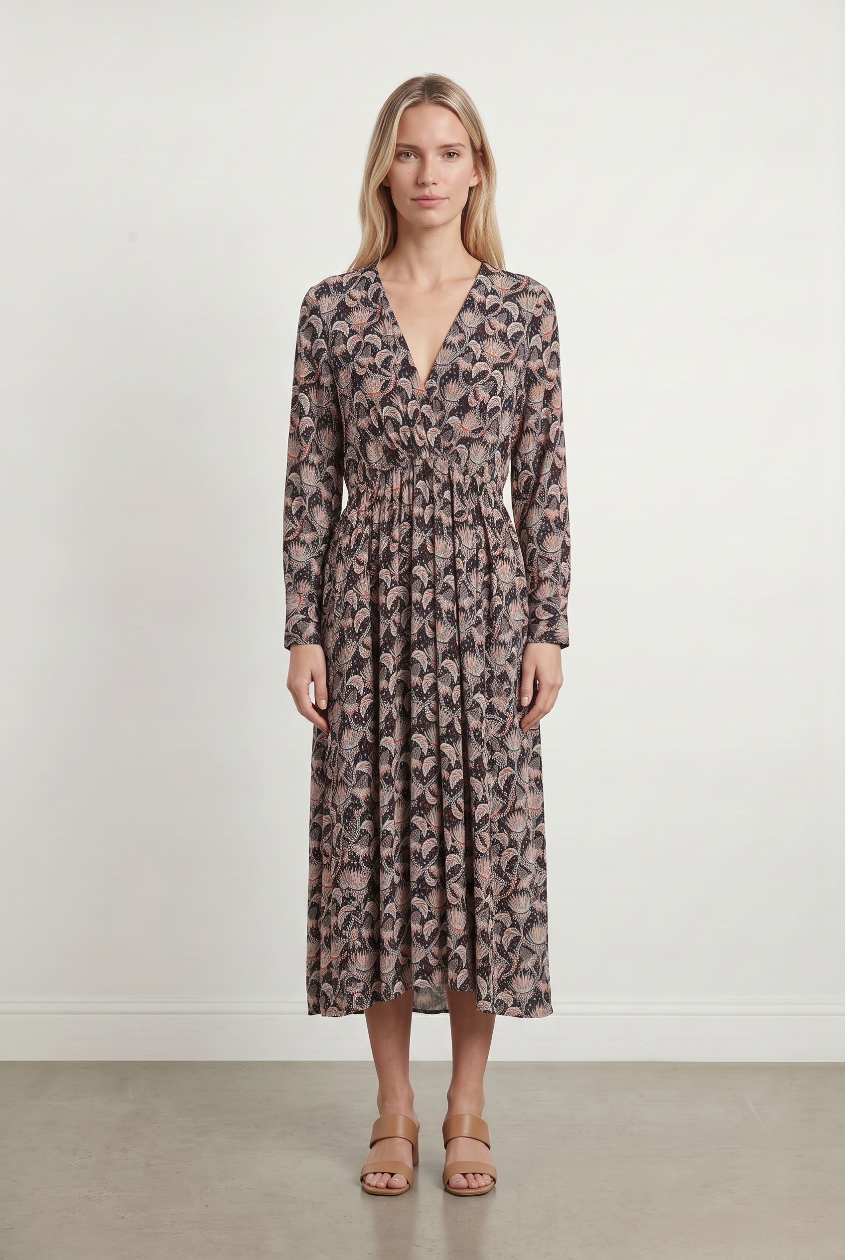 Robe longue MARIE SIXTINE - SECONDE MAIN Multicolored