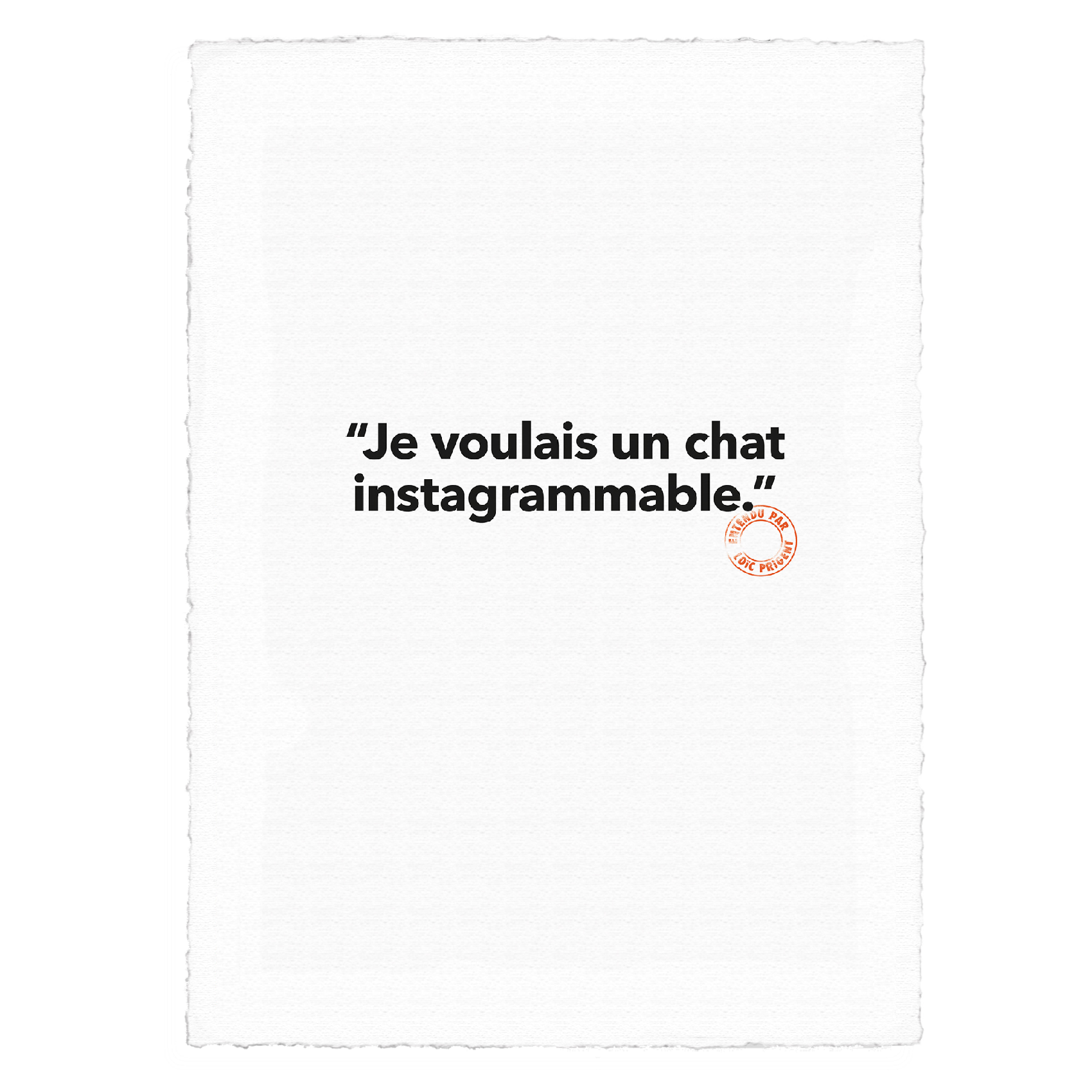 Affiche x Loïc Prigent  IMAGE REPUBLIC