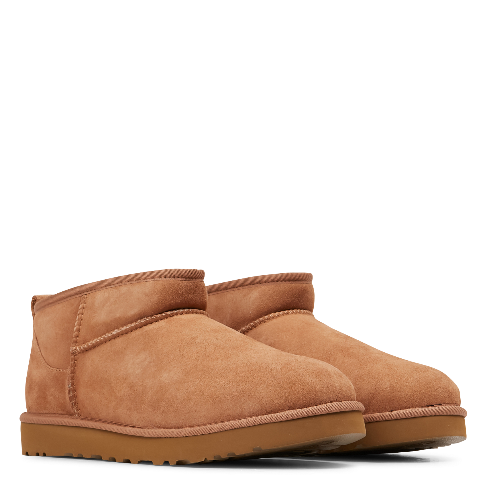 Boots en cuir velours UGG Marron