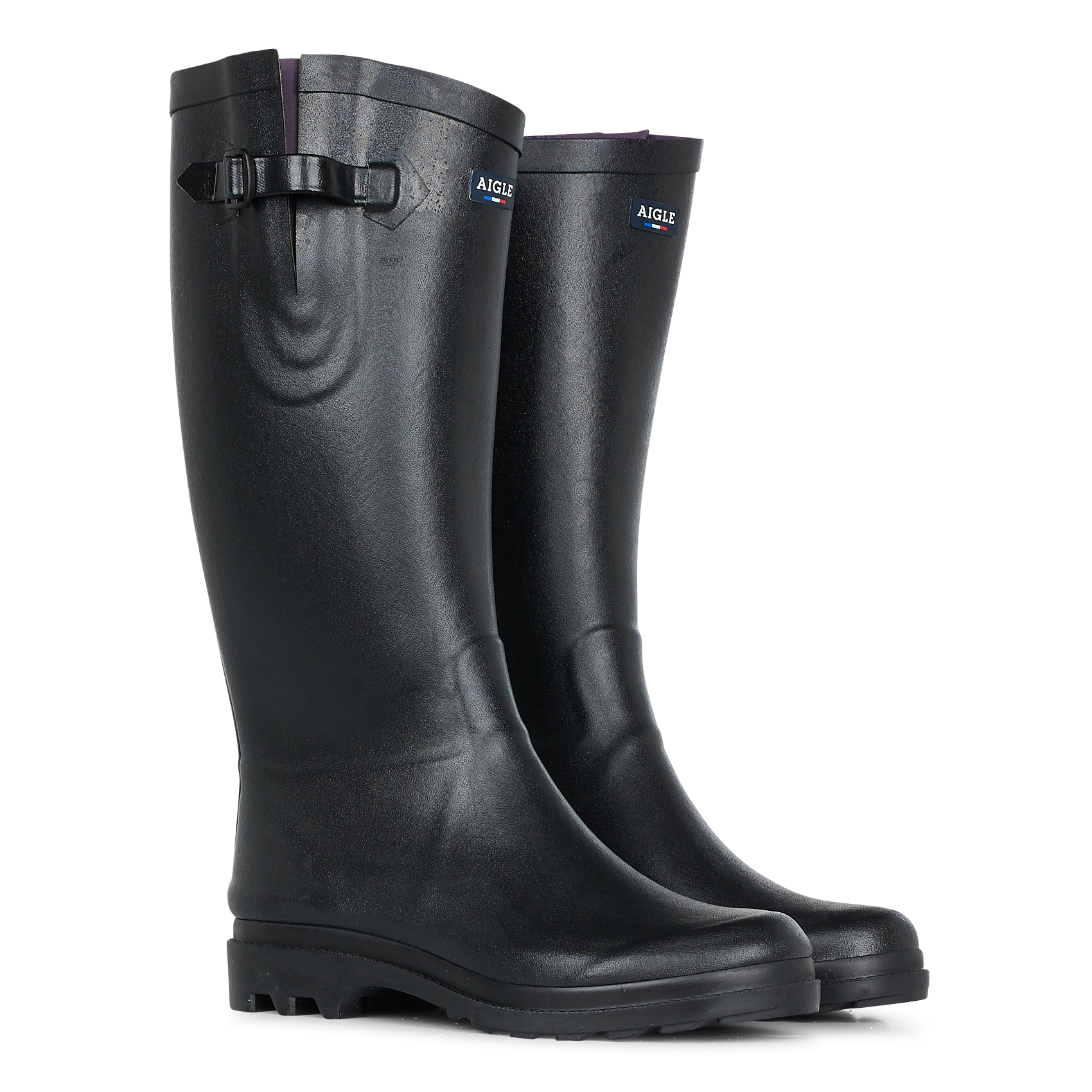 Rubber Boots Noir Aigle - Women | Place 