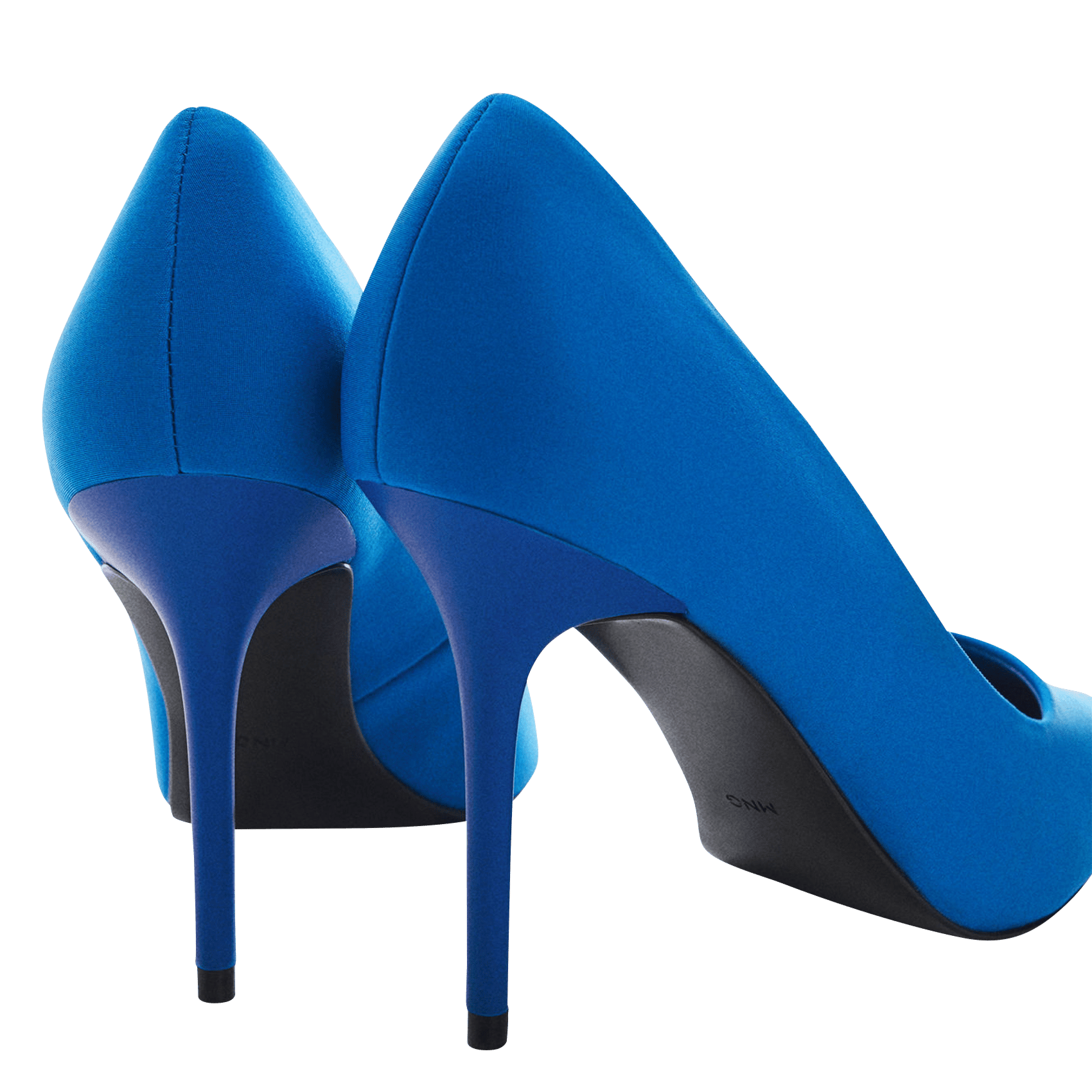 Naaldhakken Bleu Moyen Mango - Dames | Place des Tendances