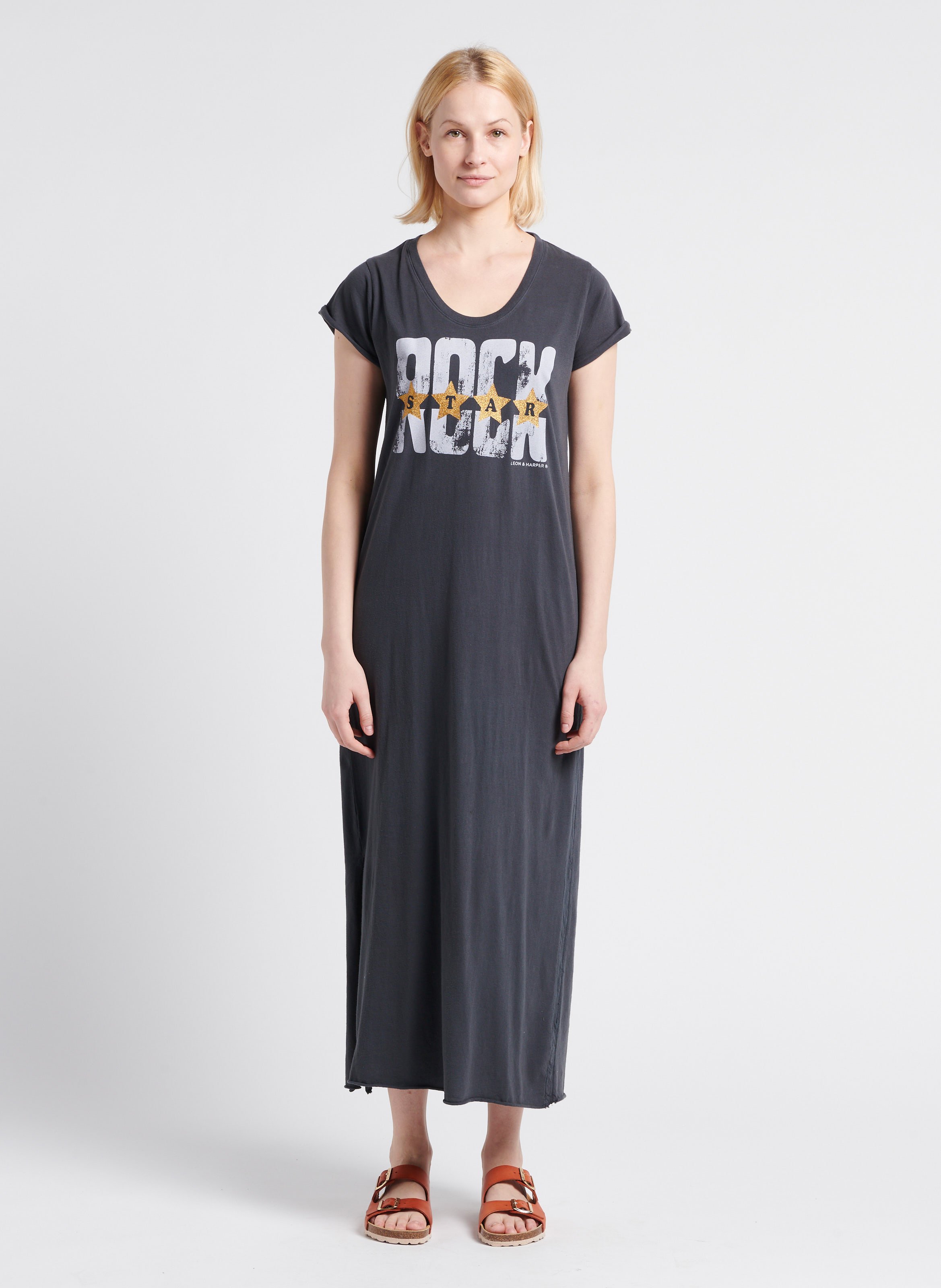 robe longue tee shirt