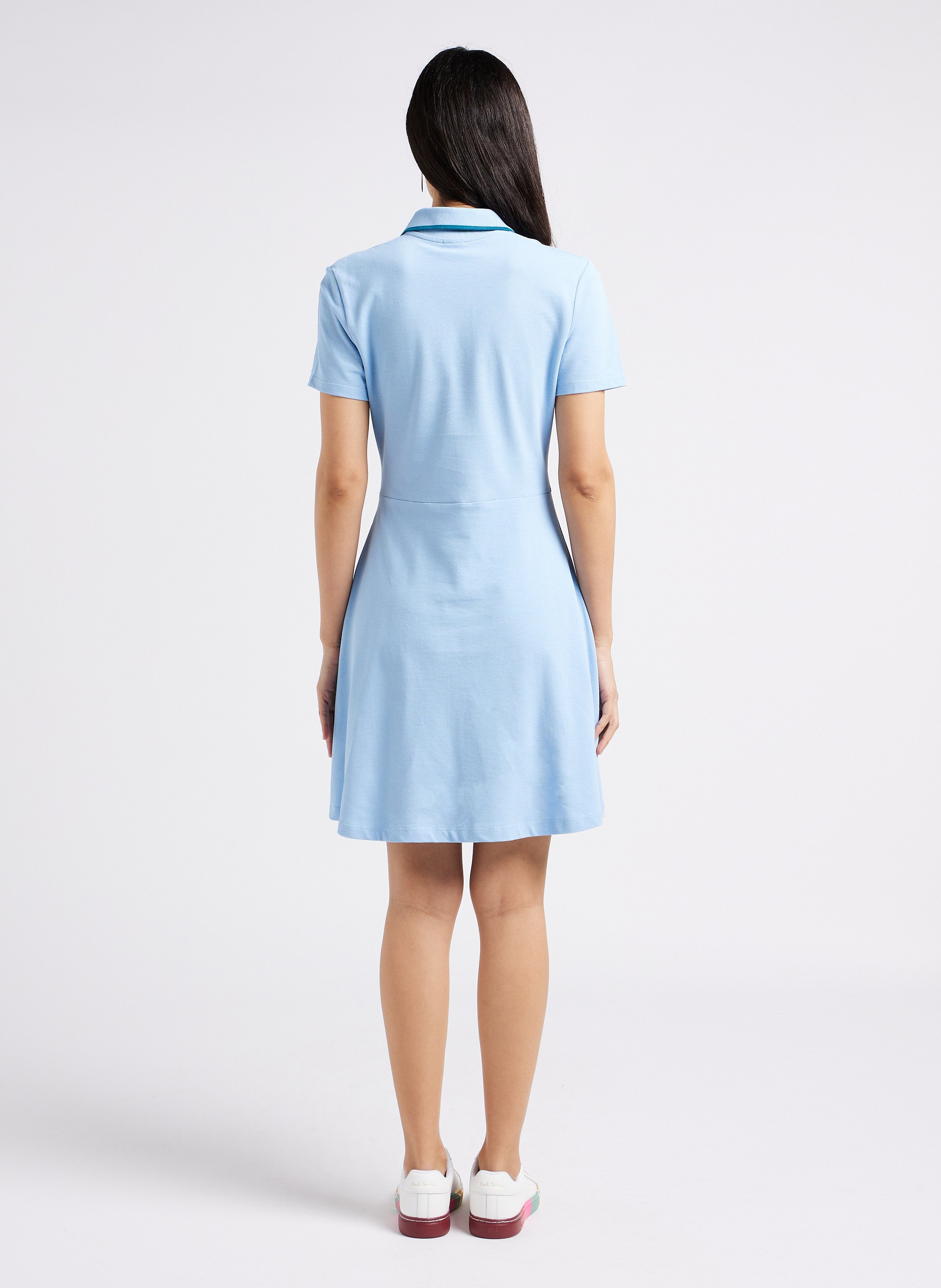 Short cotton polo dress PAUL SMITH Blue