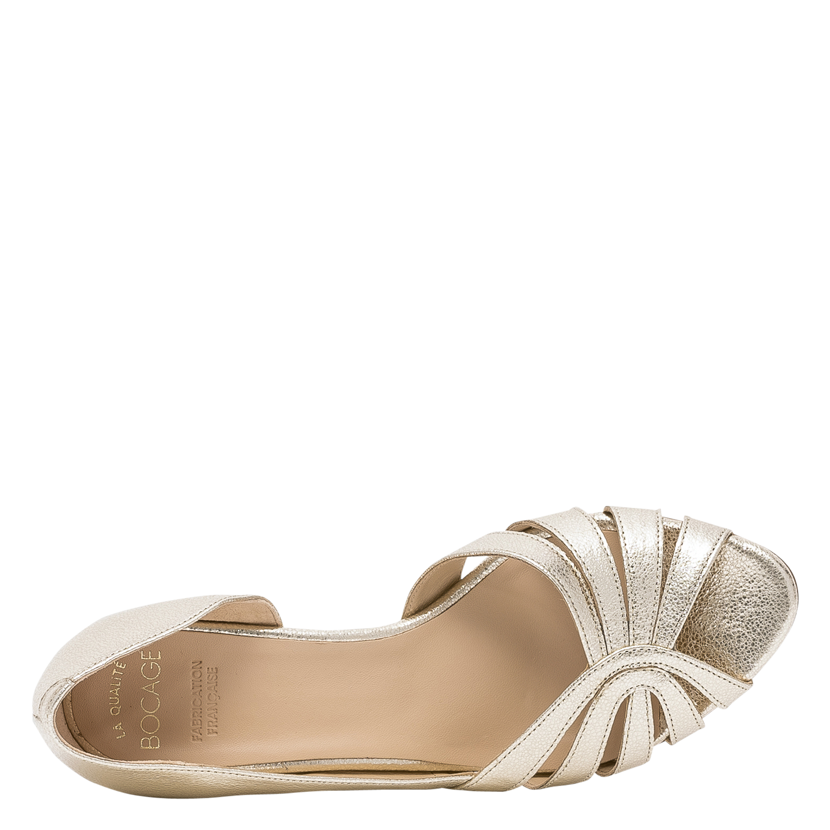 Leren pumps BOCAGE Golden