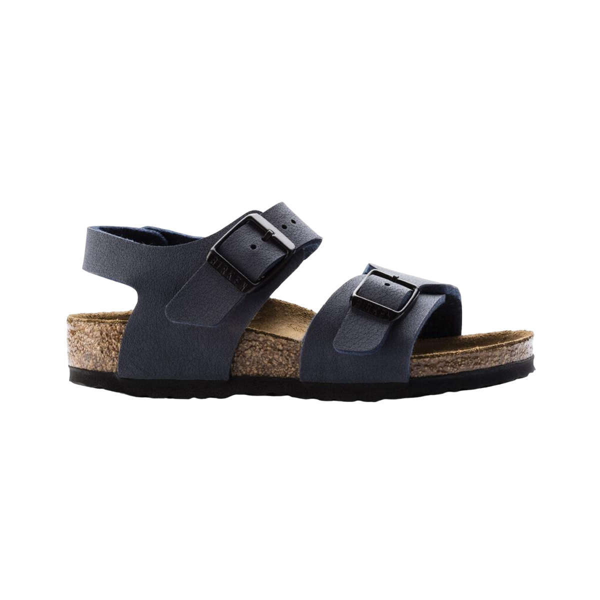Faux leather sandals BIRKENSTOCK Blue