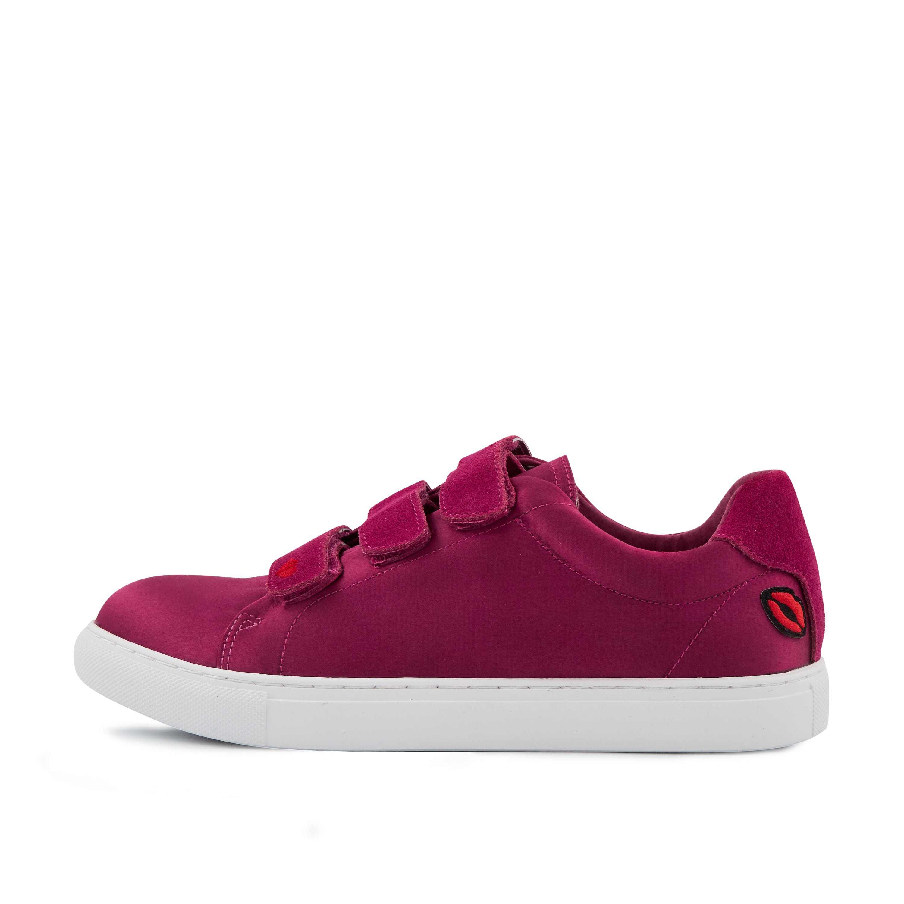 Jimmy leather sneakers BONS BAISERS PARIS Pink