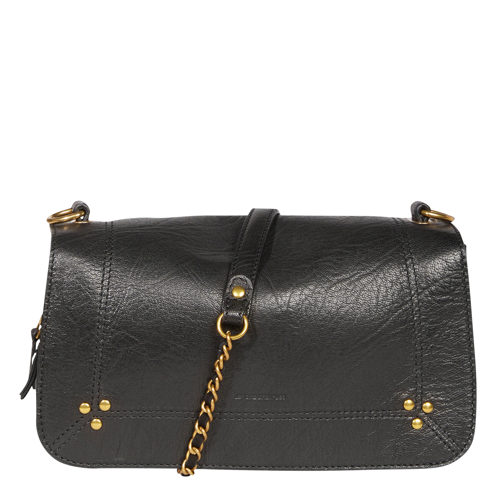 Brieftasche aus Leder Schwarz