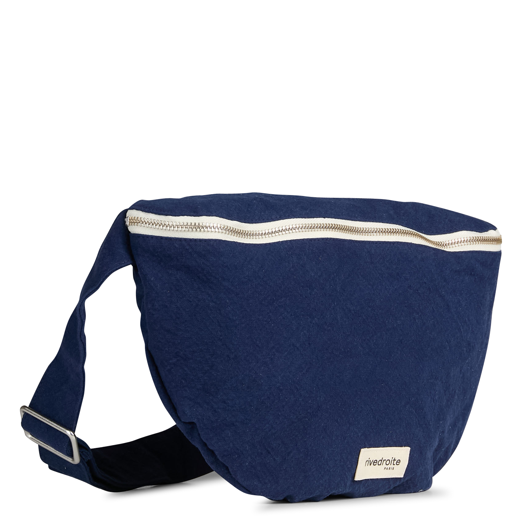 Recycled cotton waist bag RIVEDROITE PARIS Blue