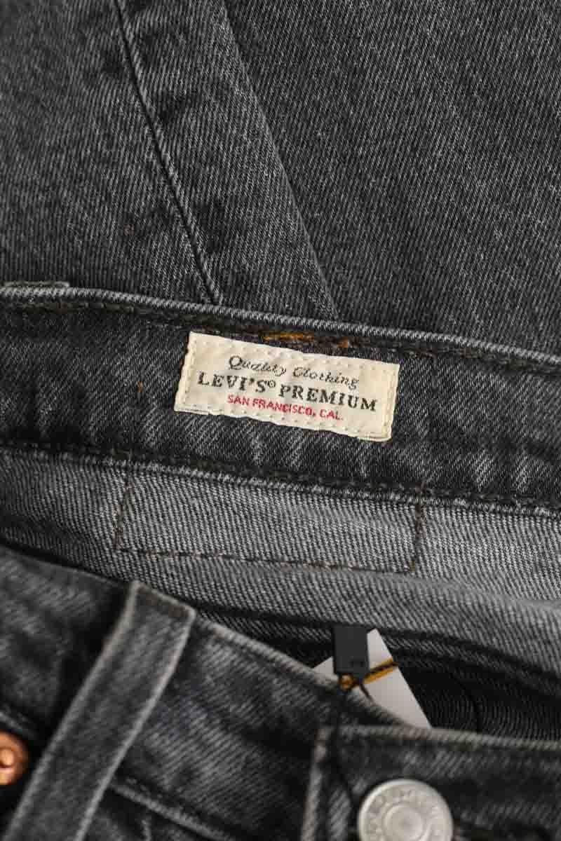 Cotton skinny jeans LEVI'S - Seconde main Black