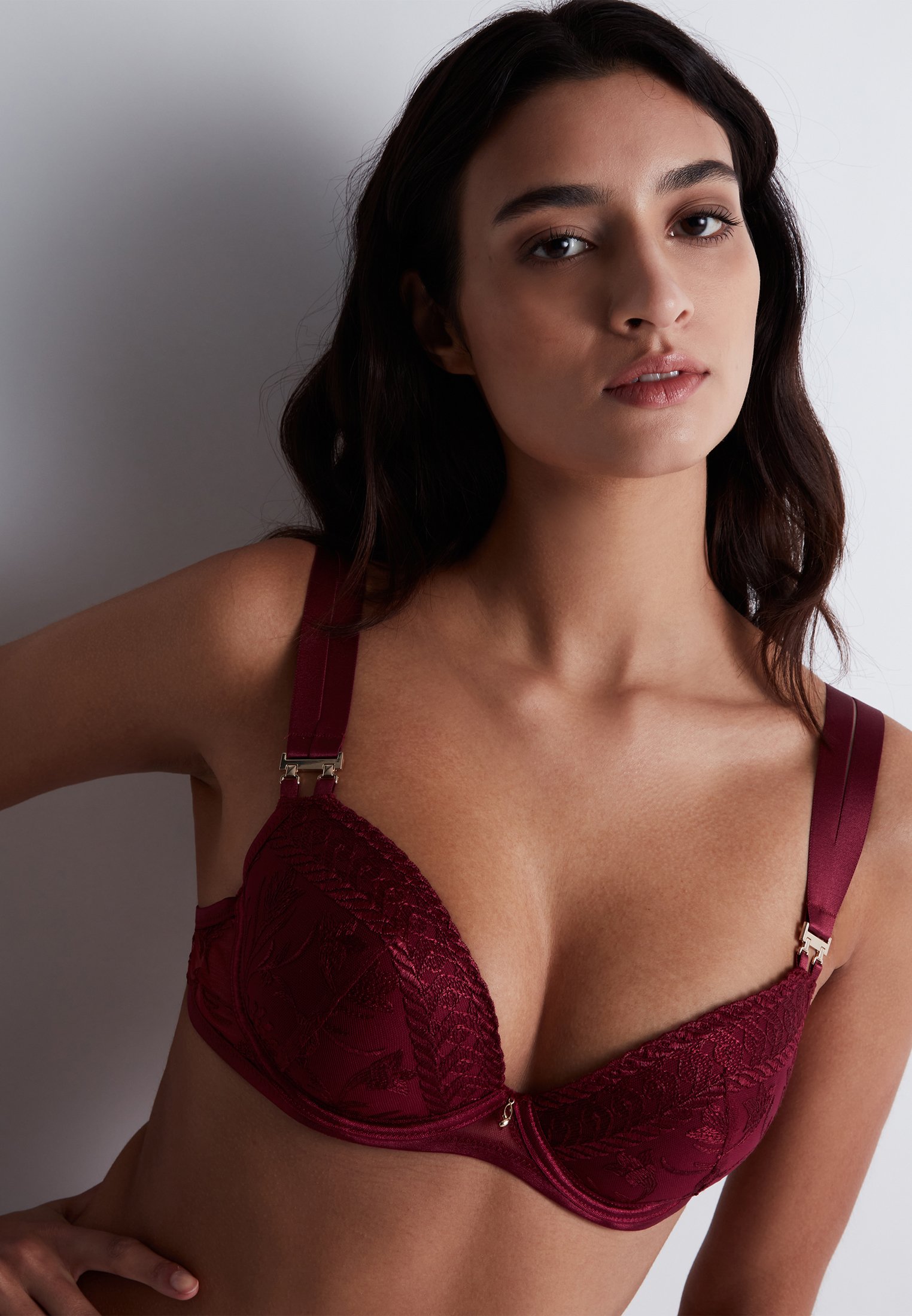Push-up bra with molded cups AUBADE Red