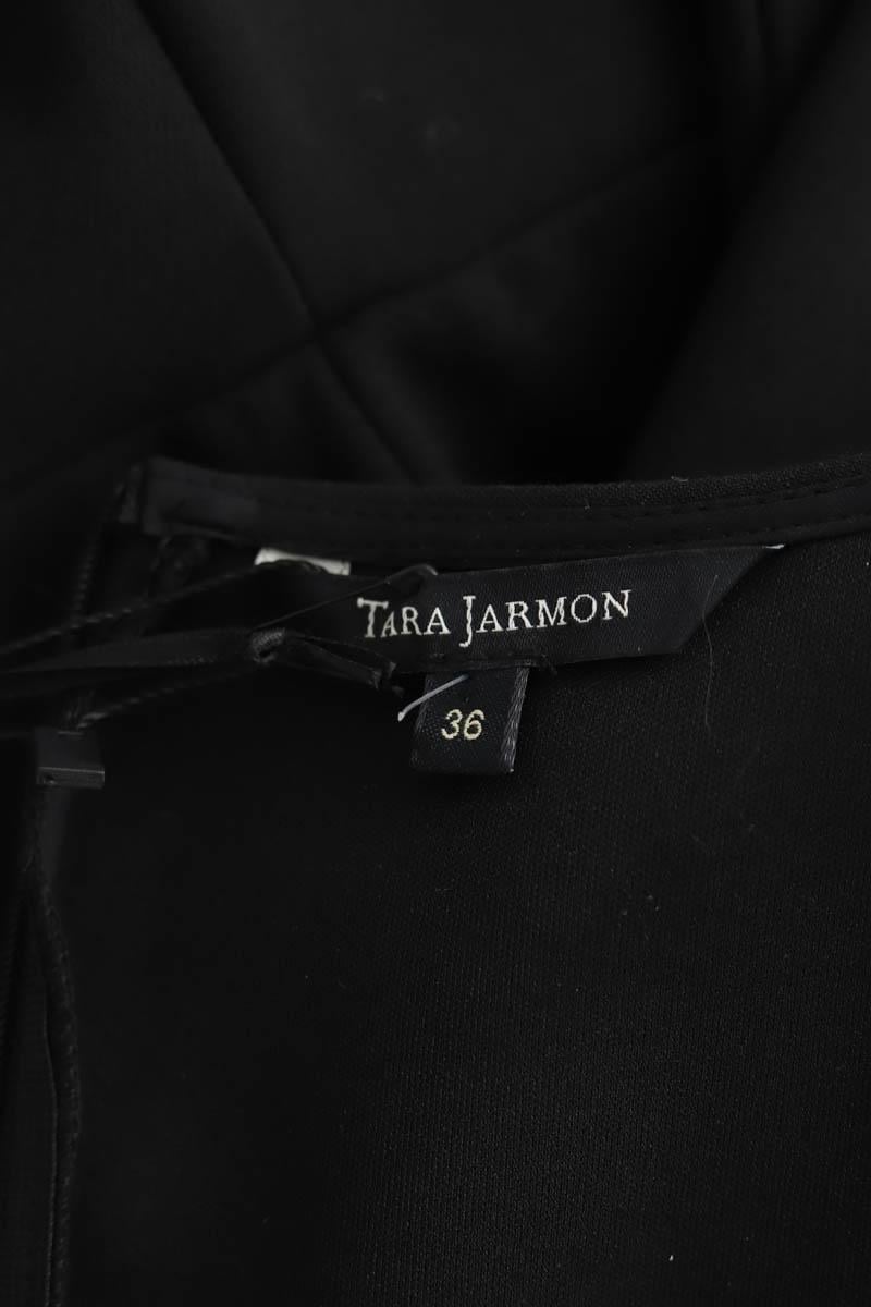Black dress TARA JARMON - Seconde Main Black