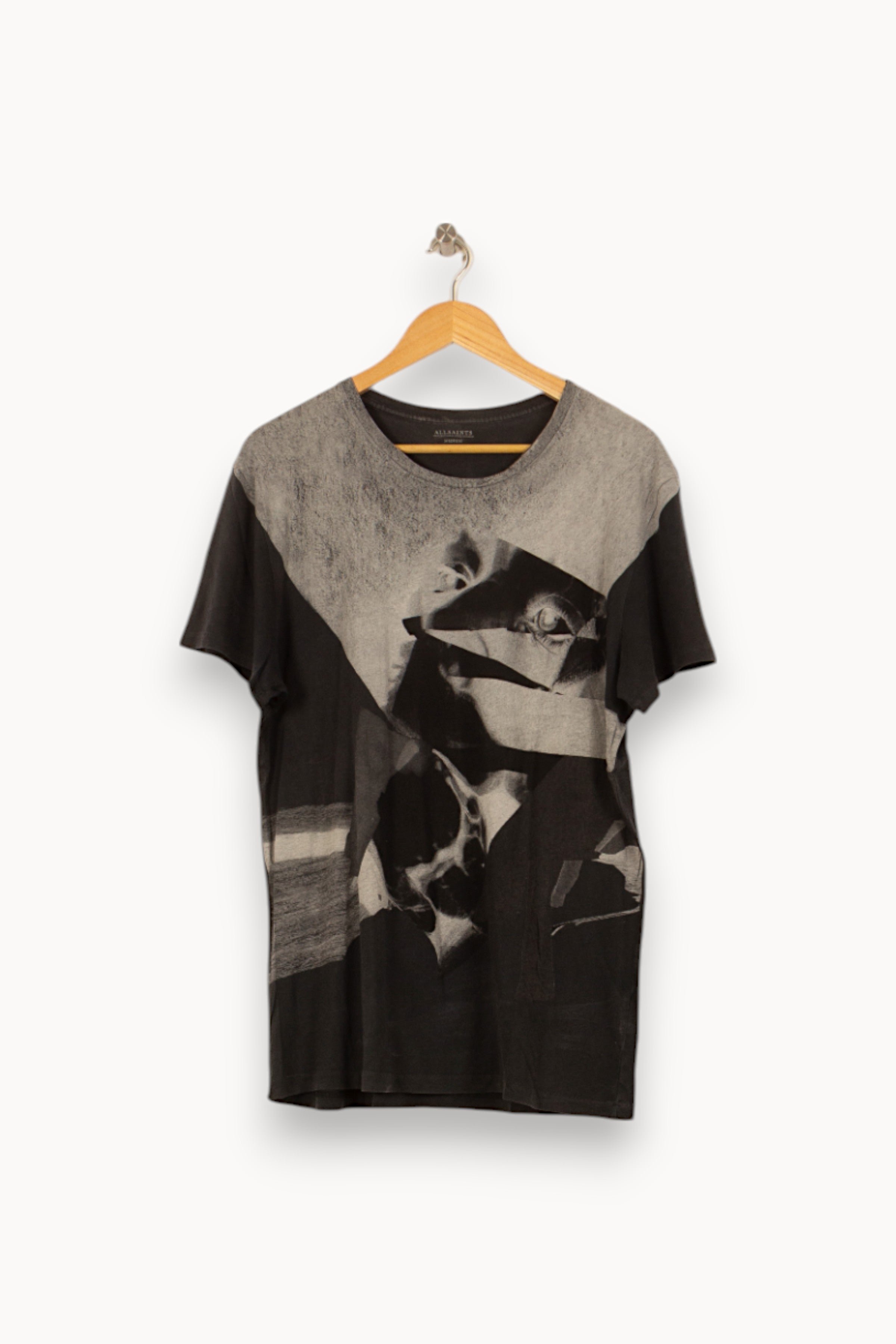 Tommy Badge T-shirt ALLSAINTS - Seconde main Black