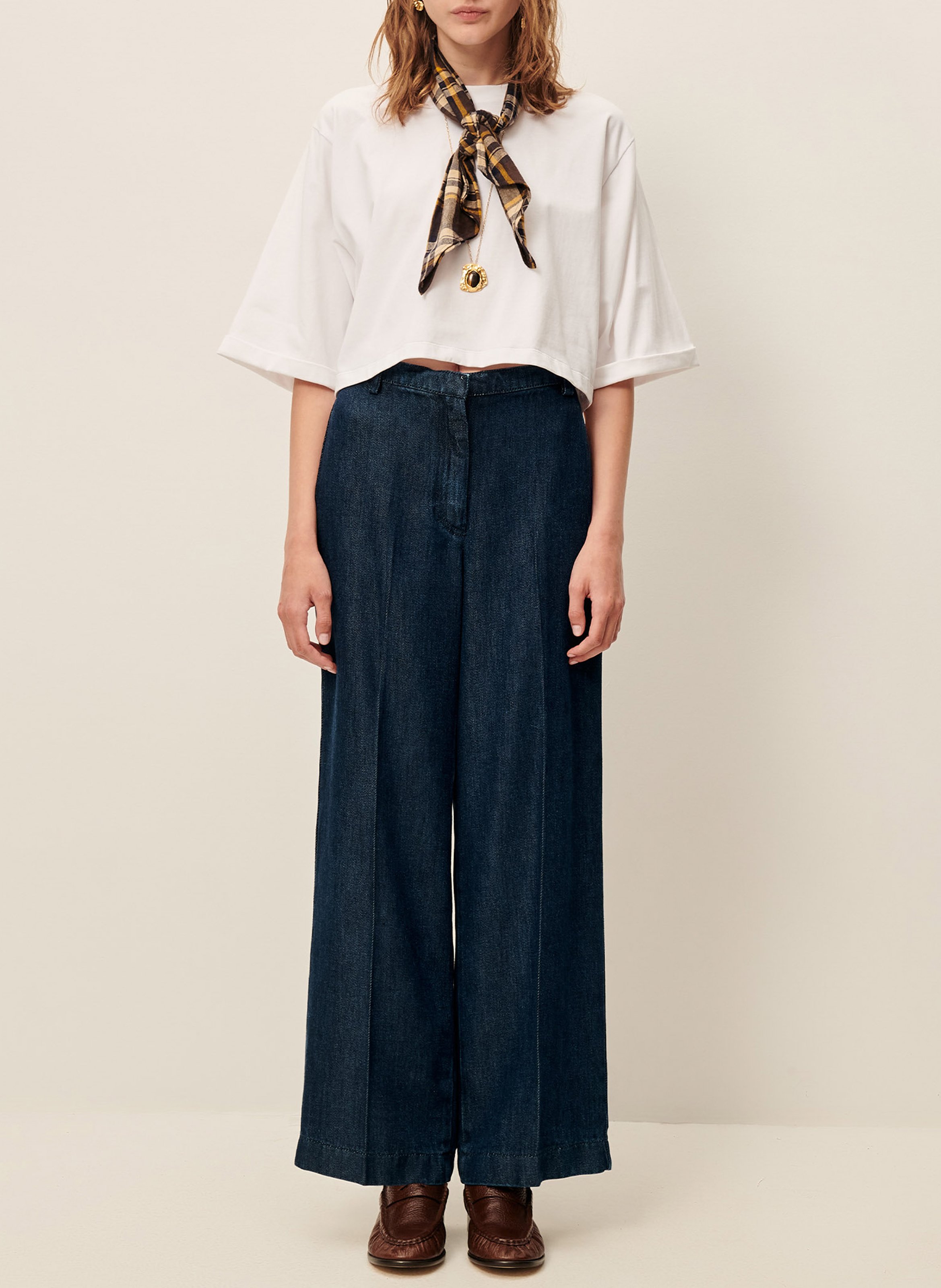 Carrot trousers SESSUN Blue