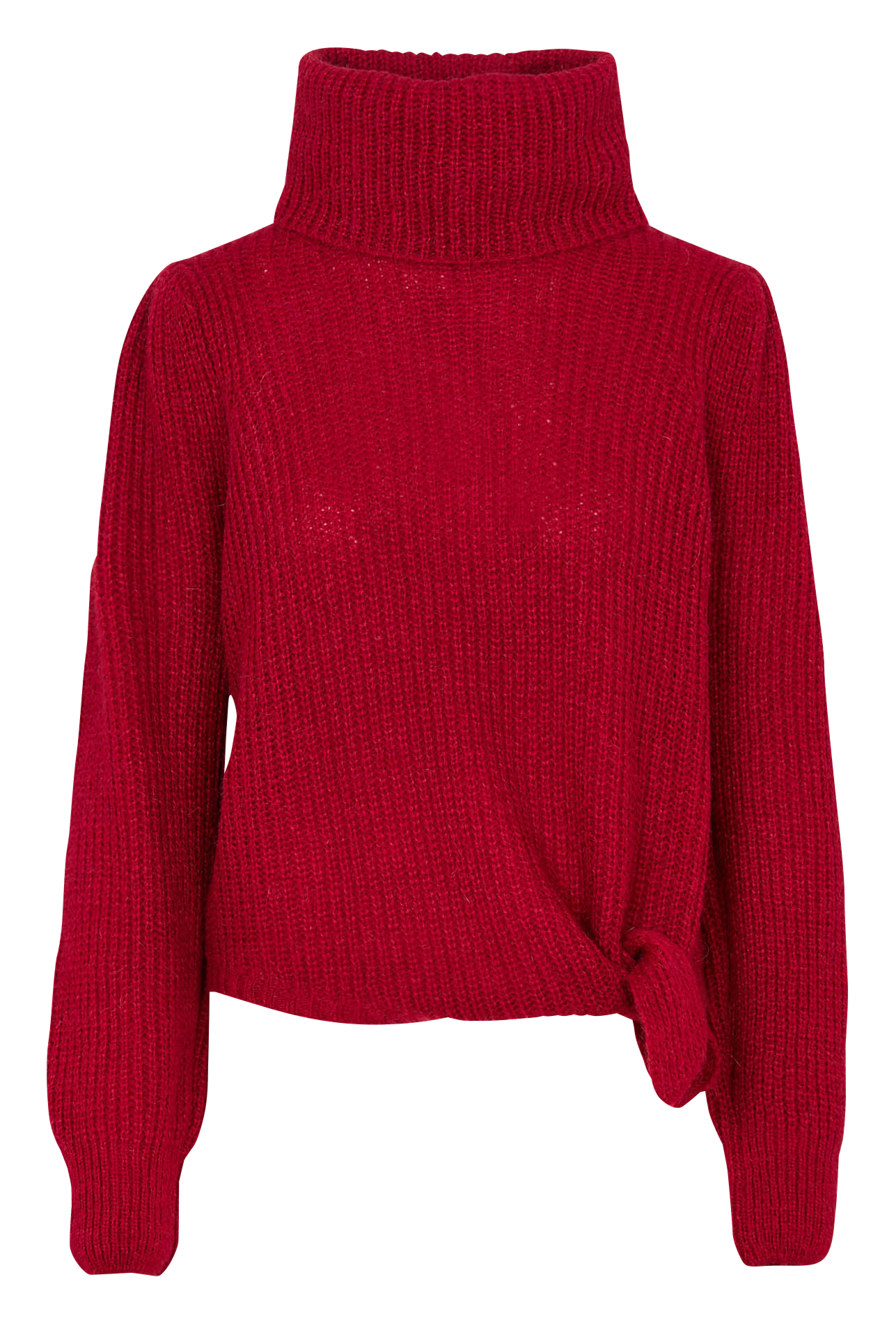 Rollkragenpullover aus Strick LA FEE MARABOUTEE Rot