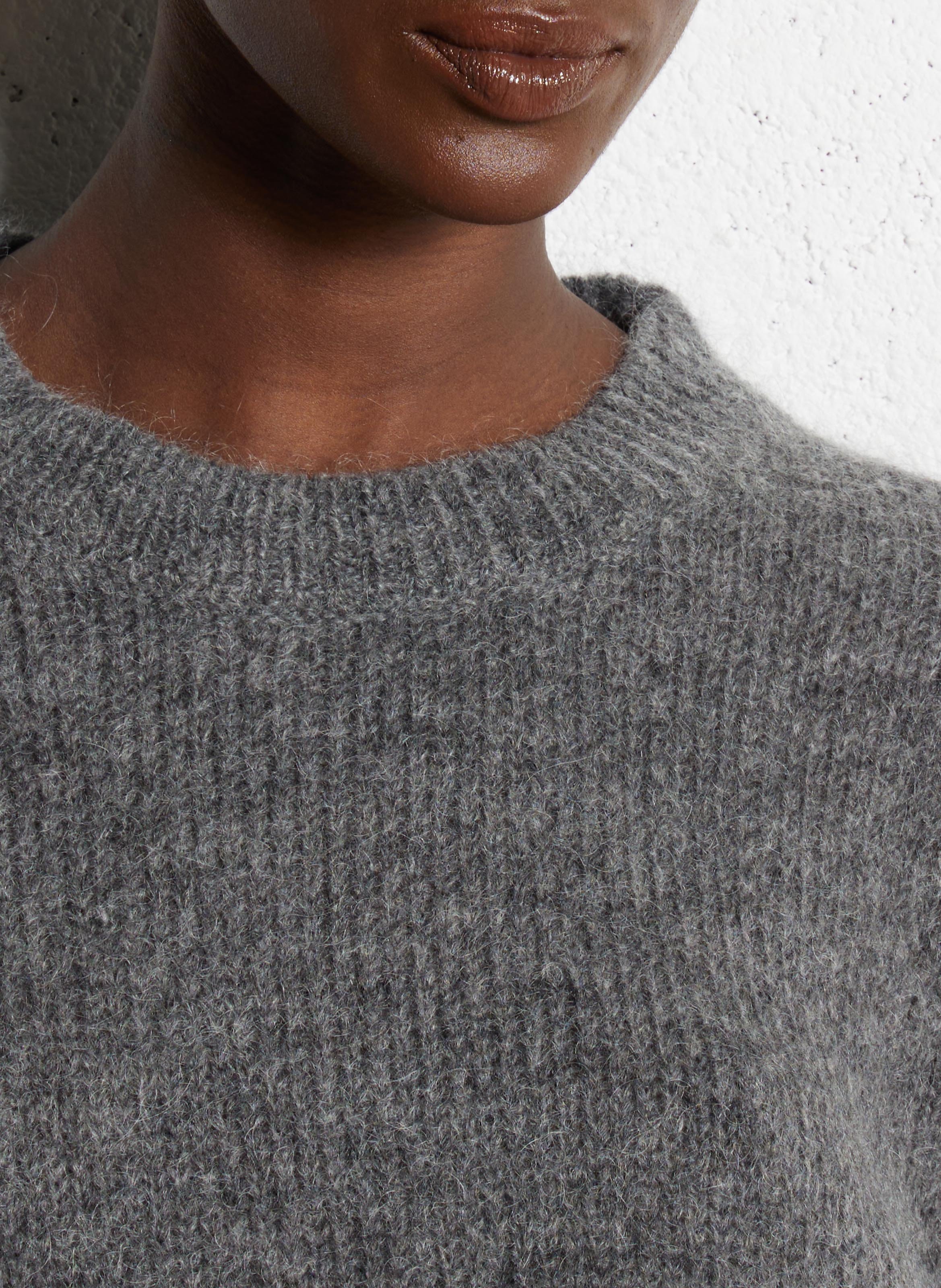 High-neck wool sweater BELLA JONES Grey