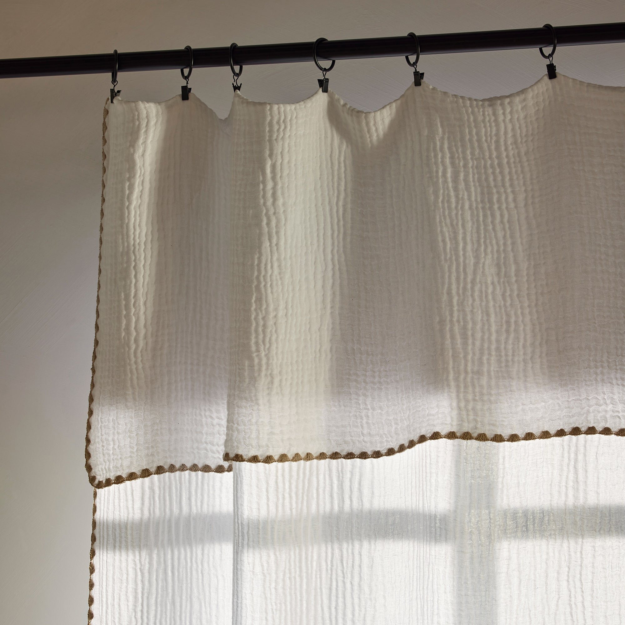 Panel curtain MADURA White