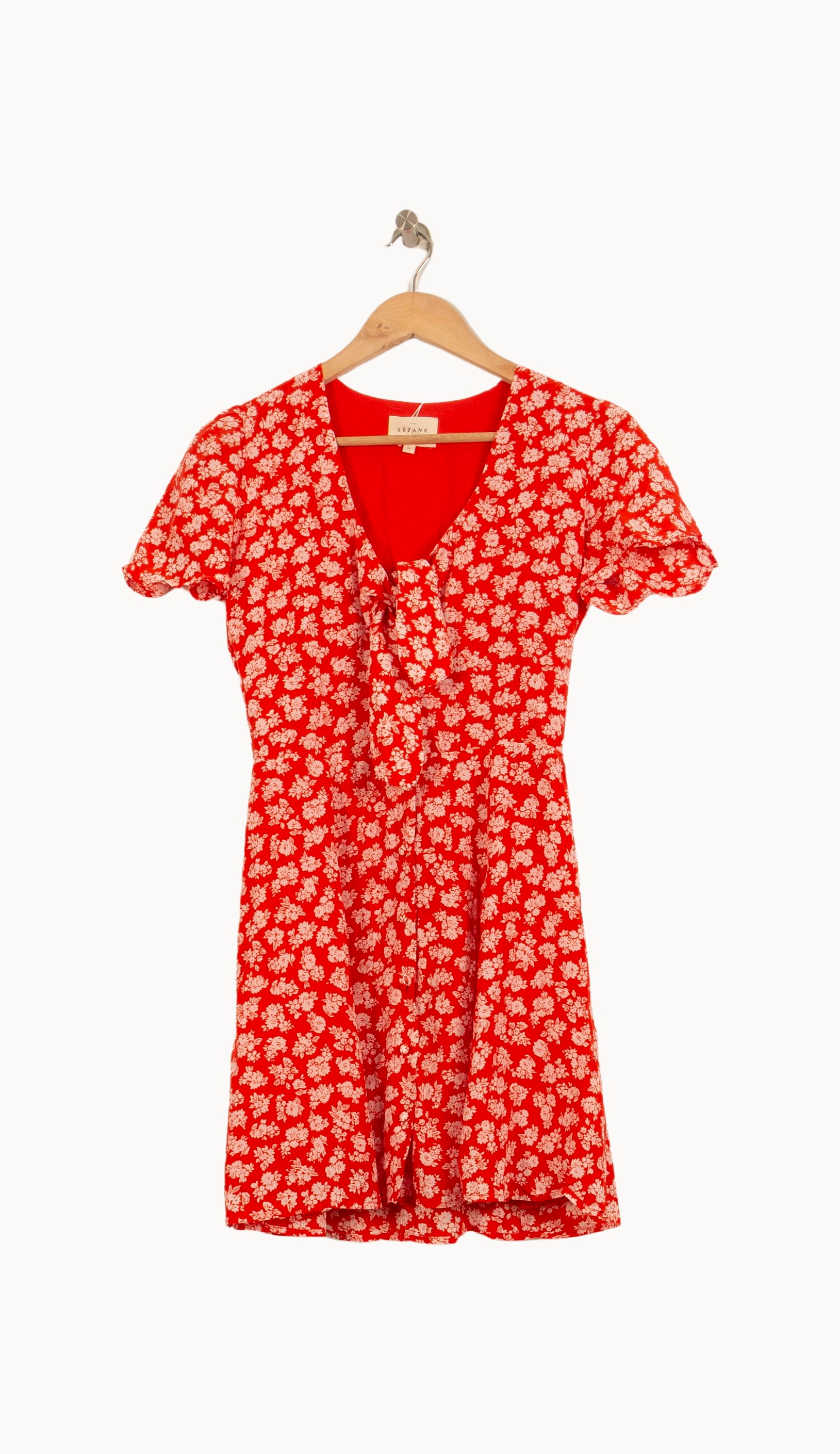 Midi dress SEZANE - Seconde main Red