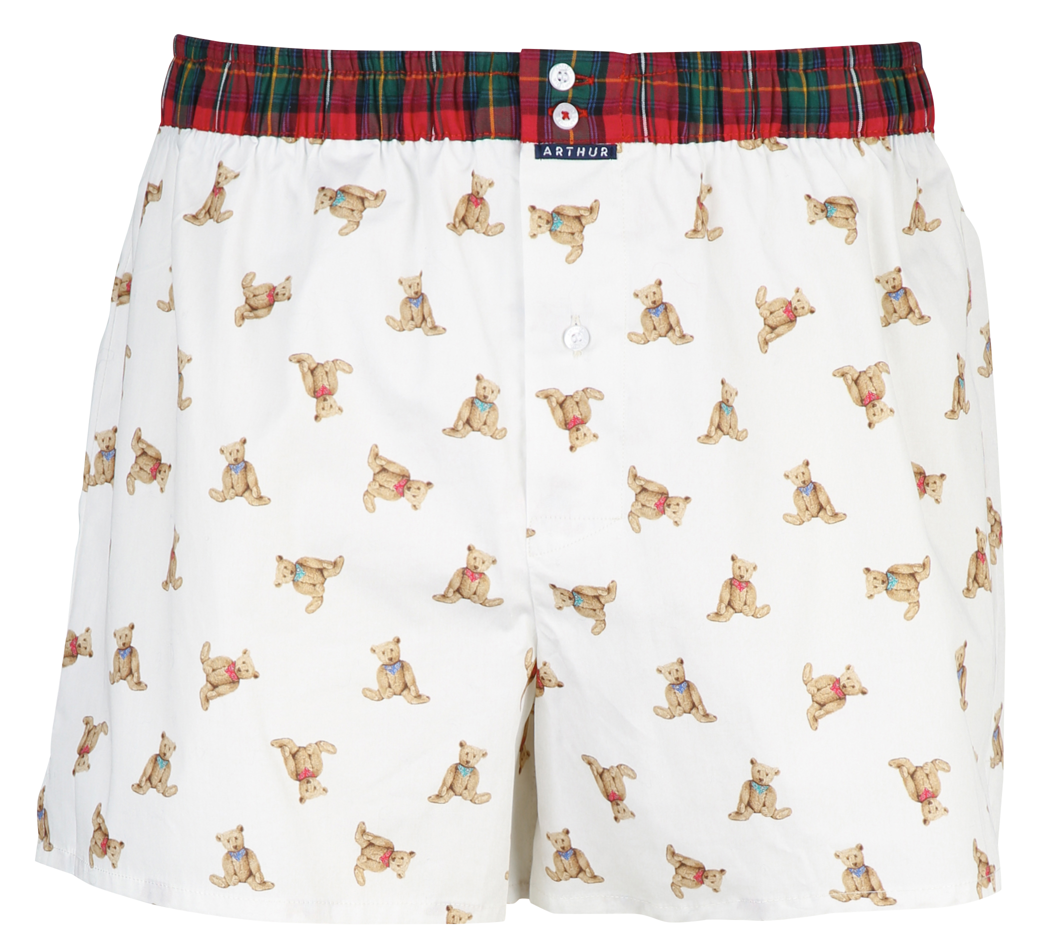 Caleçon avec suspensoir imprimé ARTHUR Beige