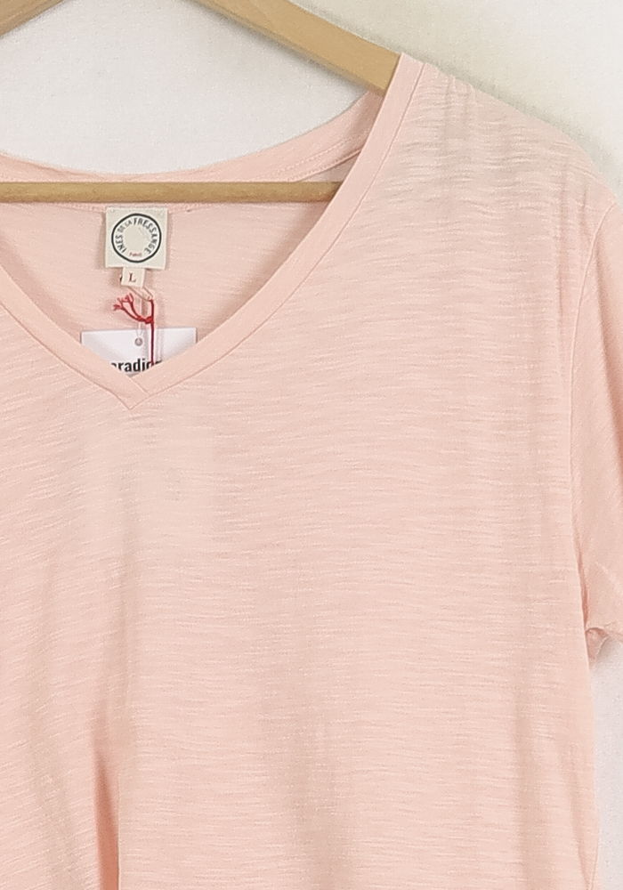 Tommy Badge T-shirt INES DE LA FRESSANGE - Seconde main Pink