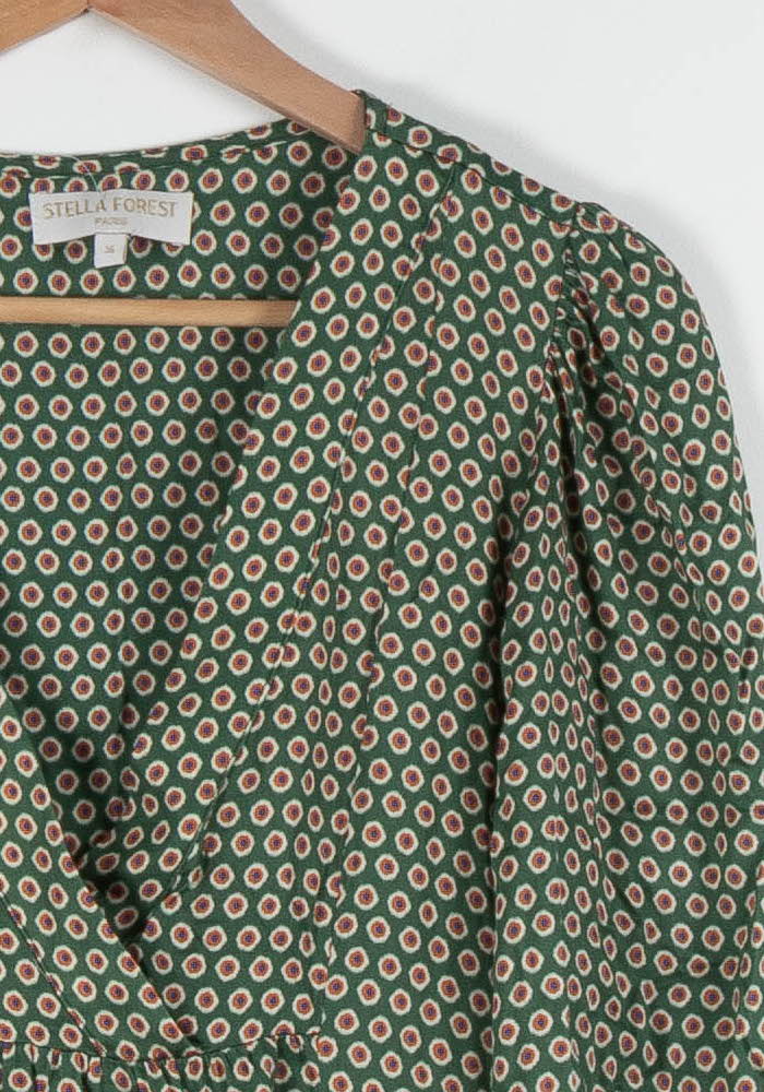 Short & Midi Dress STELLA FOREST - SECONDE MAIN Green