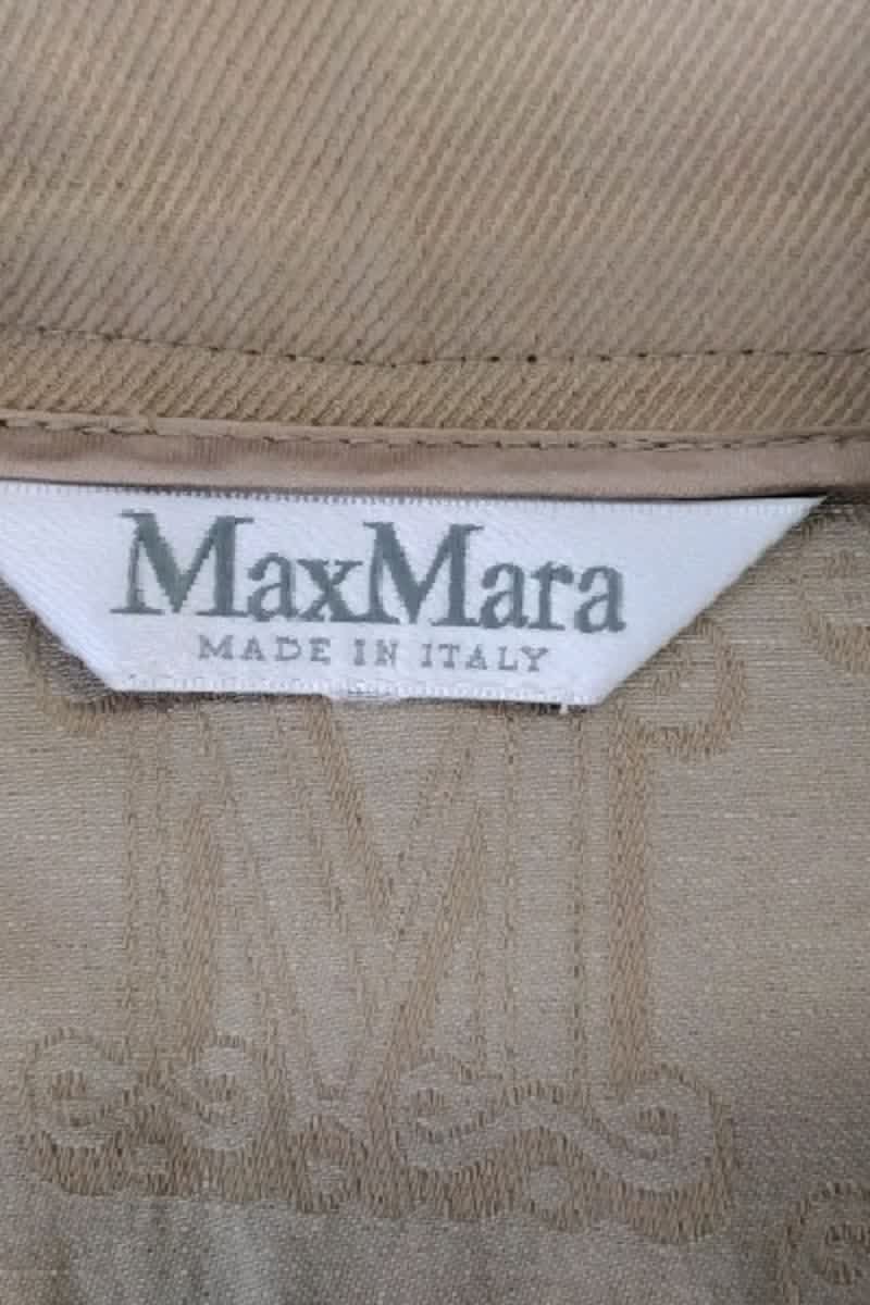 Crinkle top MAX MARA - Seconde Main Beige