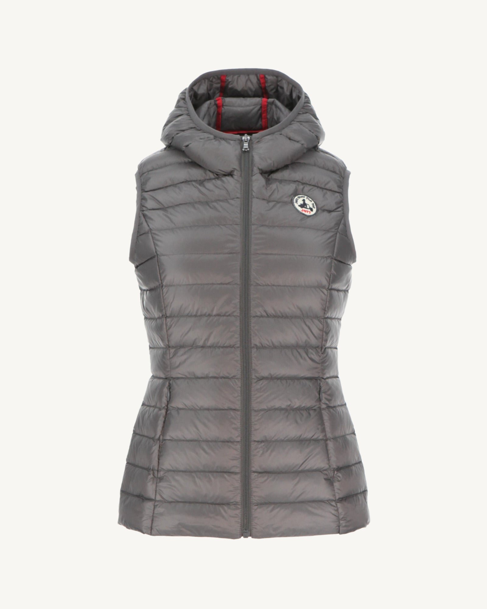 Lightweight sleeveless puffer jacket Mali JOTT Grey