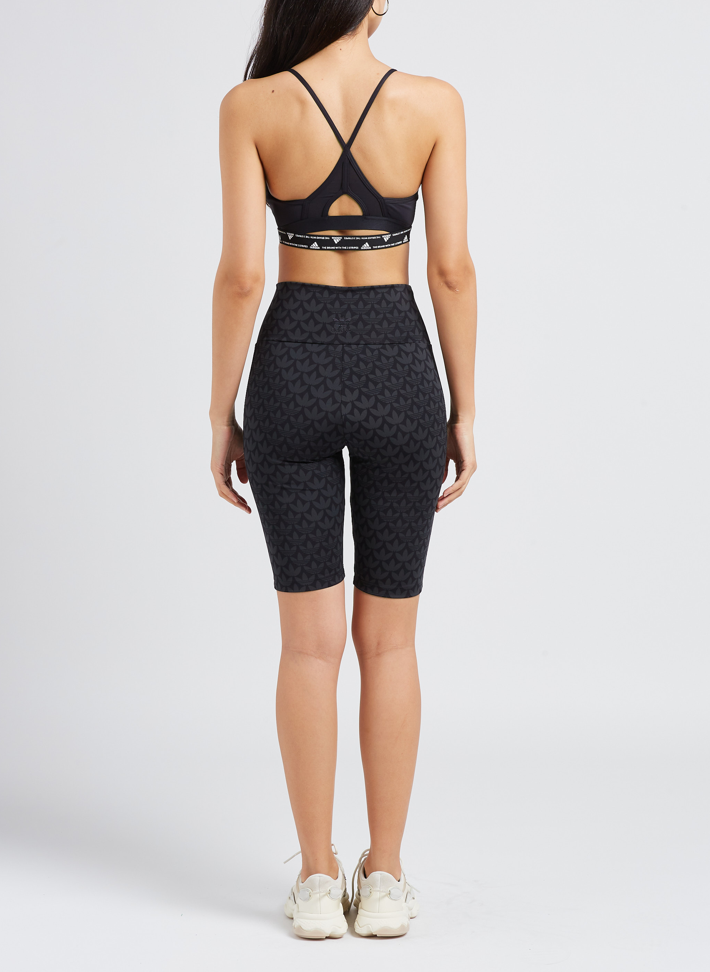 Brassière de sport  ADIDAS Noir