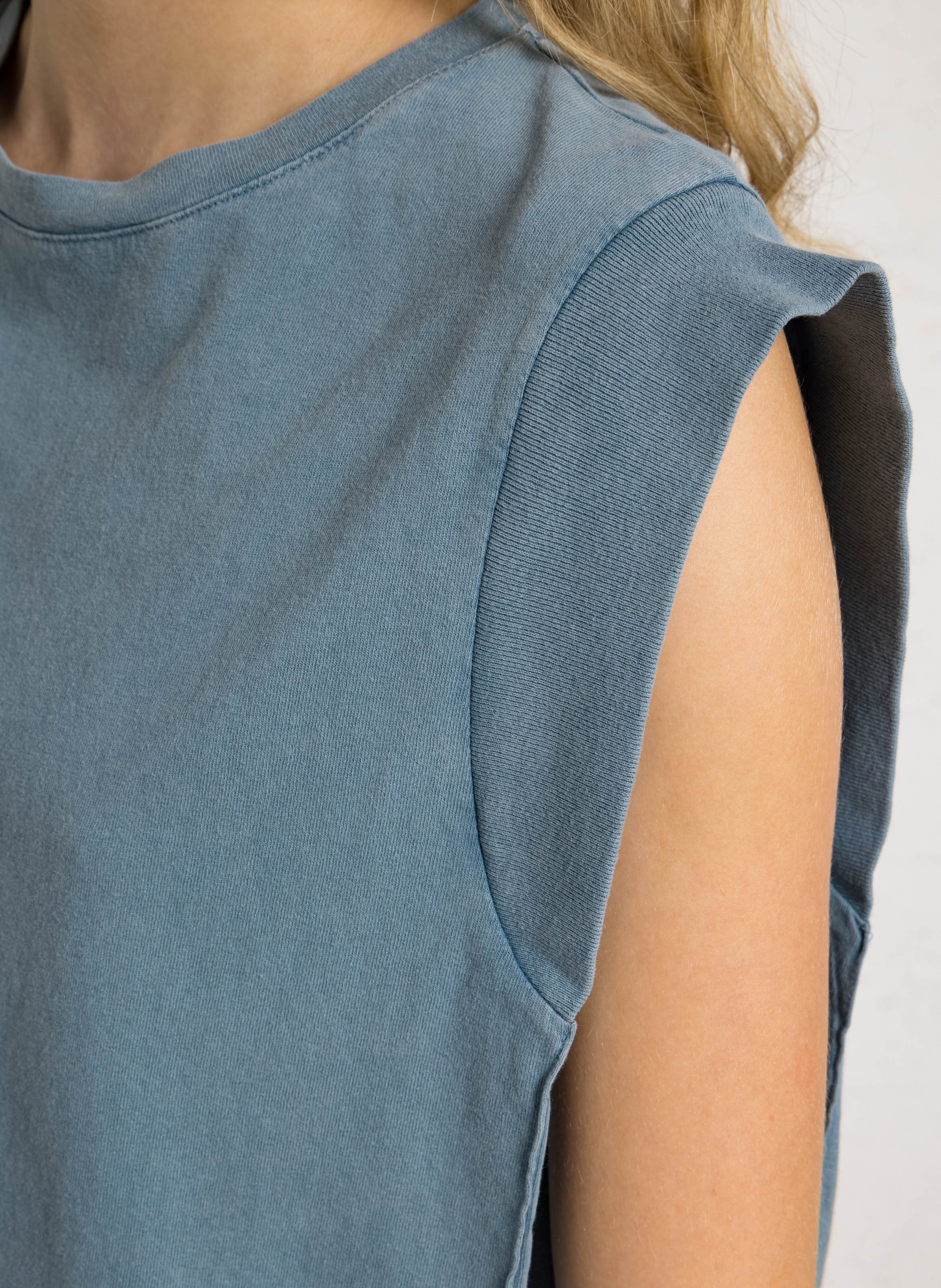 Tee-shirt oversize en coton BELLEROSE Bleu