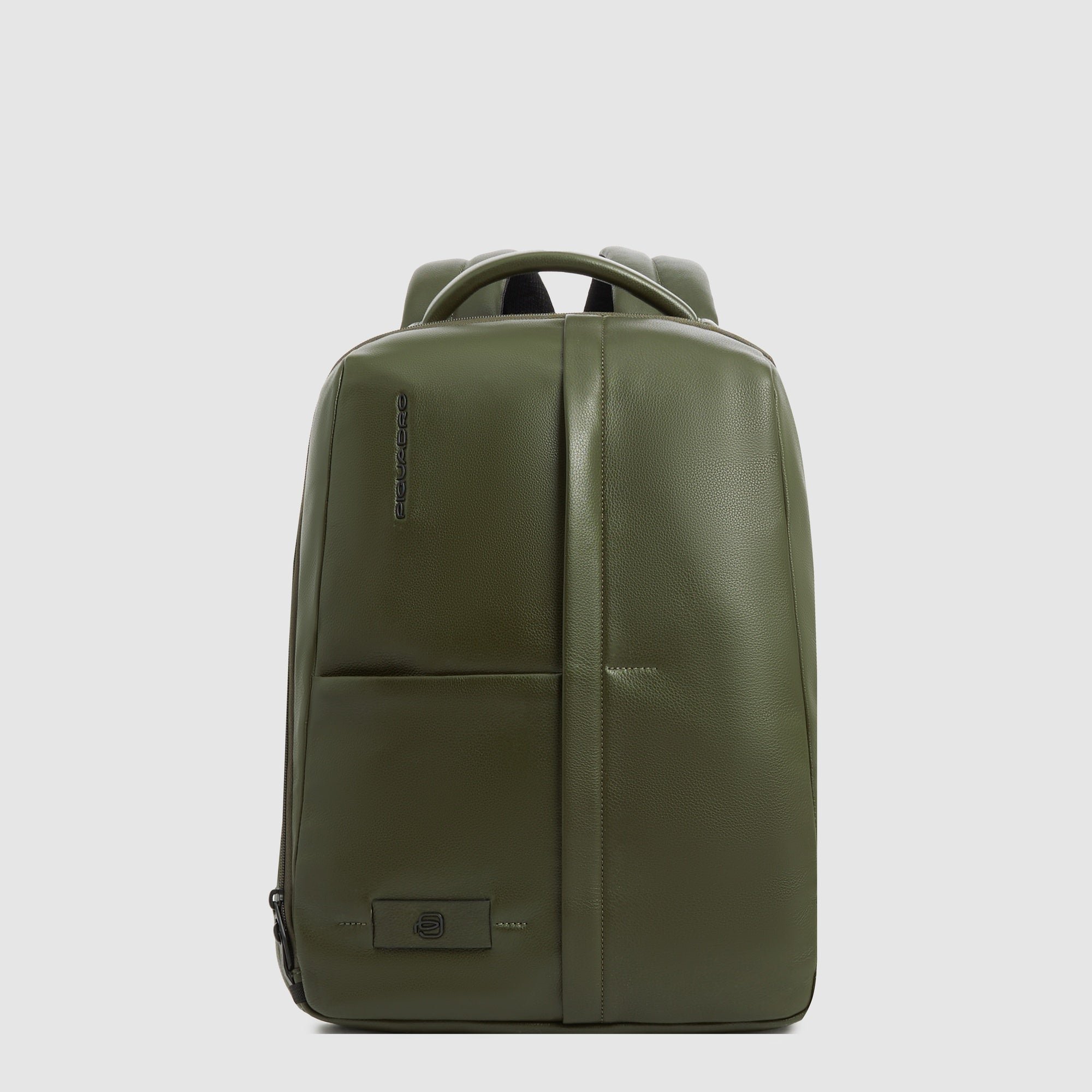 Expandable 14" laptop backpack PIQUADRO Green