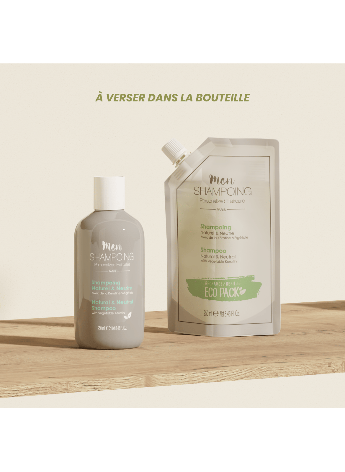 Natural & Neutral Shampoo - Eco-Pack Refill MON SHAMPOING No color