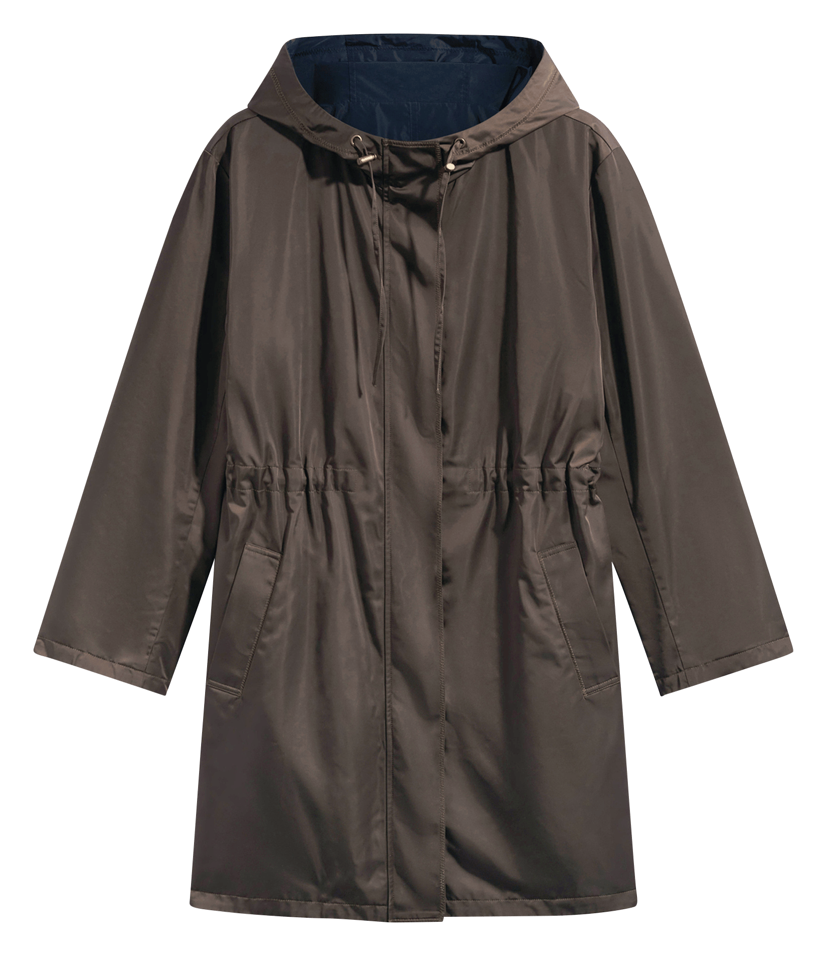 Gerade geschnittener Kapuzenparka GERARD DAREL Braun
