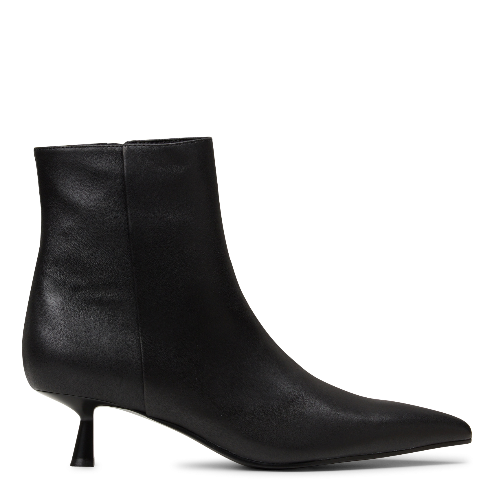 Bottines bout pointu en cuir BIBI LOU Noir