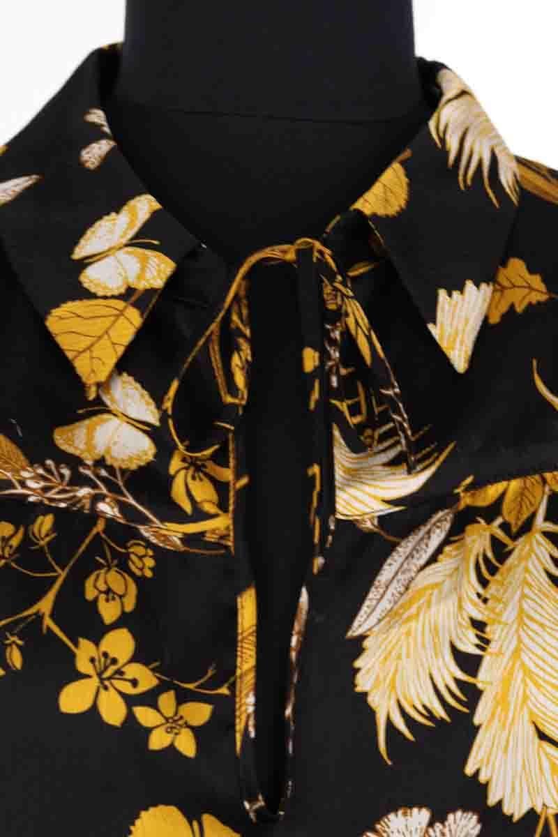Blouse TARA JARMON - Seconde Main Noir
