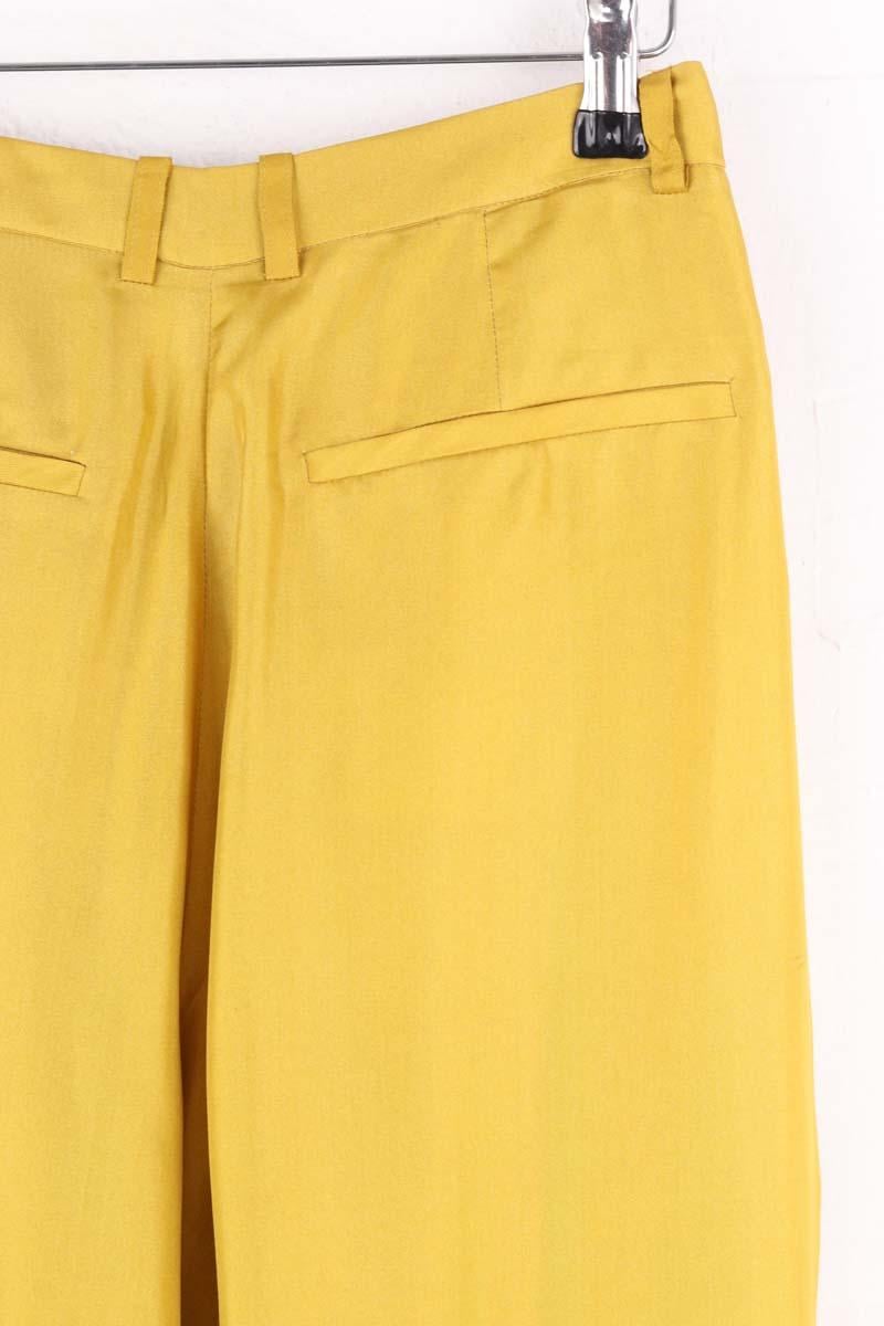Straight-leg pants CHLOE STORA - SECONDE MAIN Yellow