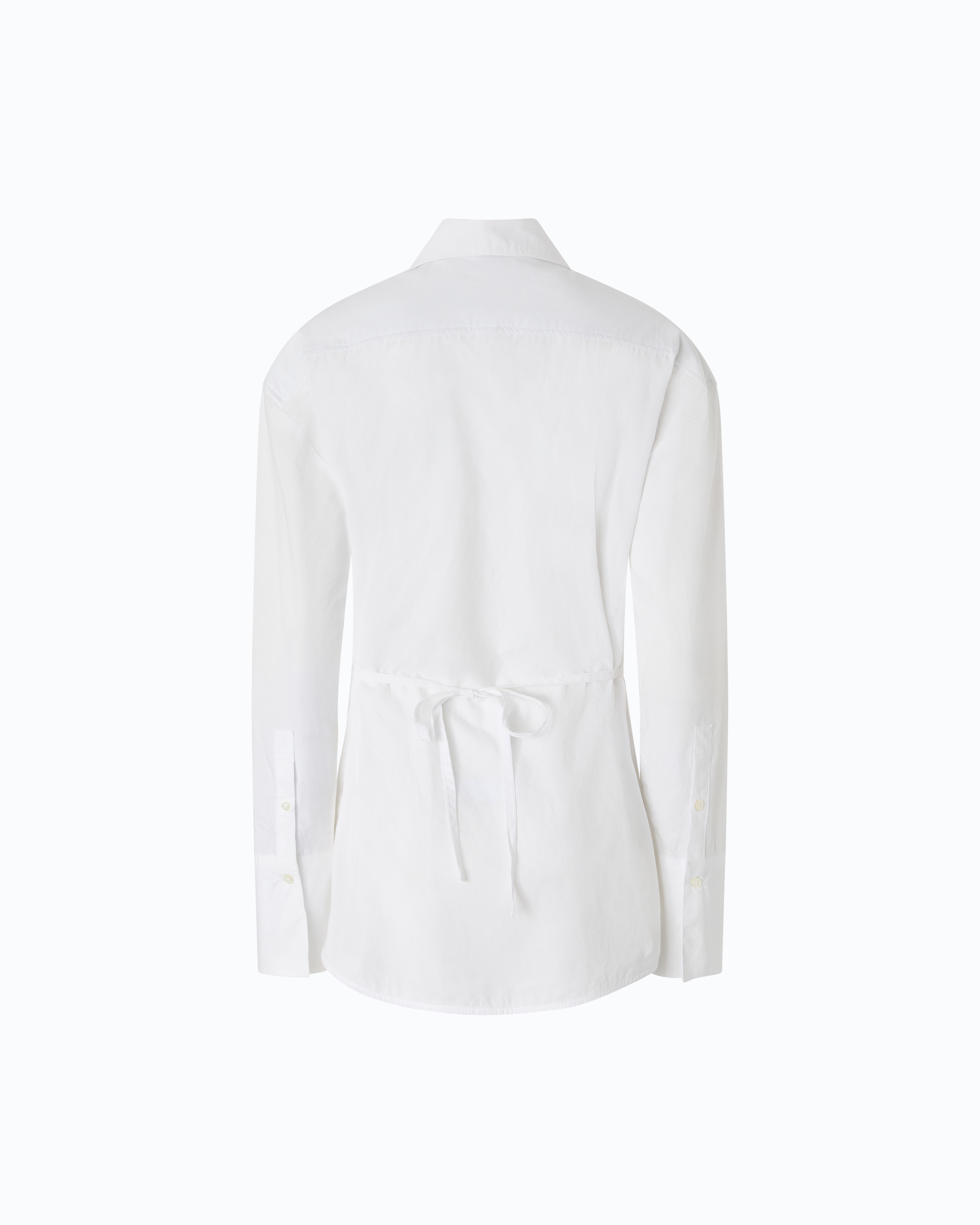 Chemise slim avec lien PINKO Blanc