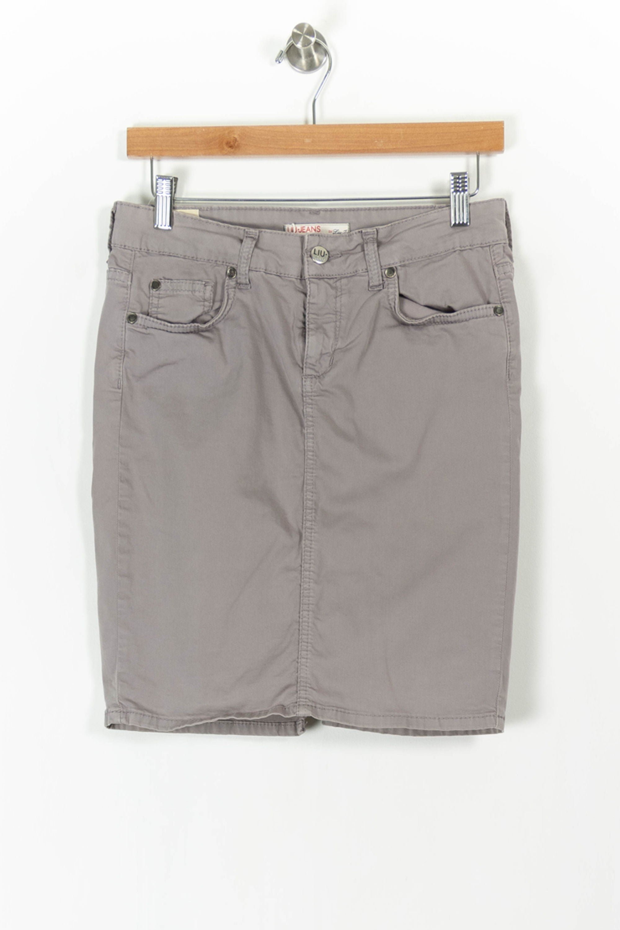 Short & midi skirt LIU JO - SECONDE MAIN Grey