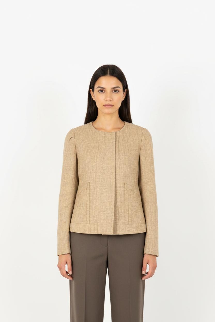 Jacket TARA JARMON - Seconde Main Beige