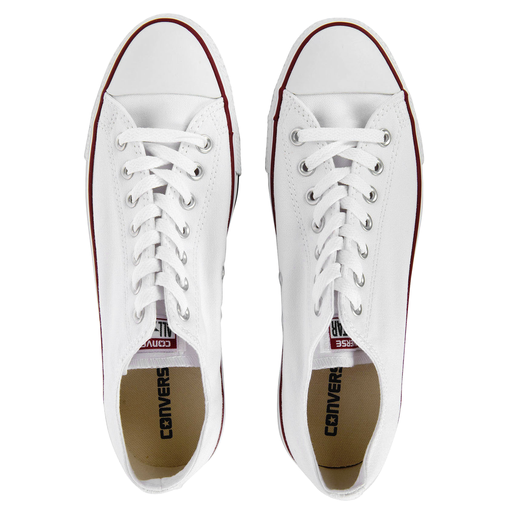 Converse All Star basses en toile CONVERSE Blanc