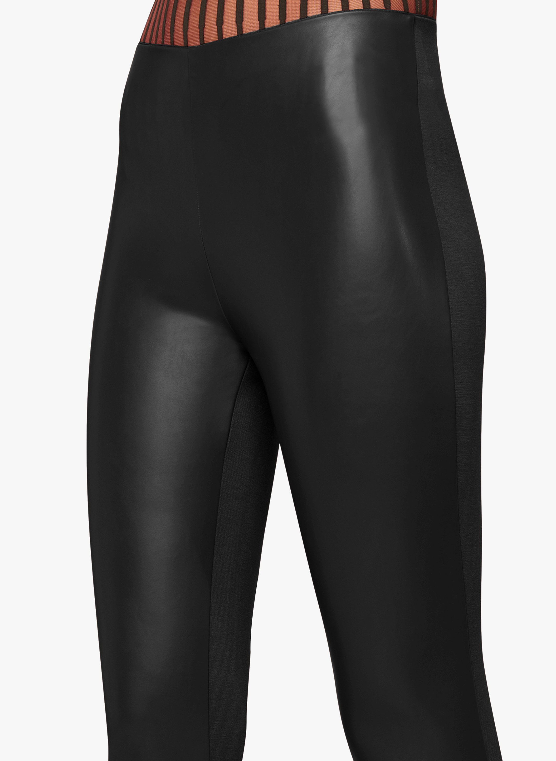 Legging ciré WOLFORD Noir