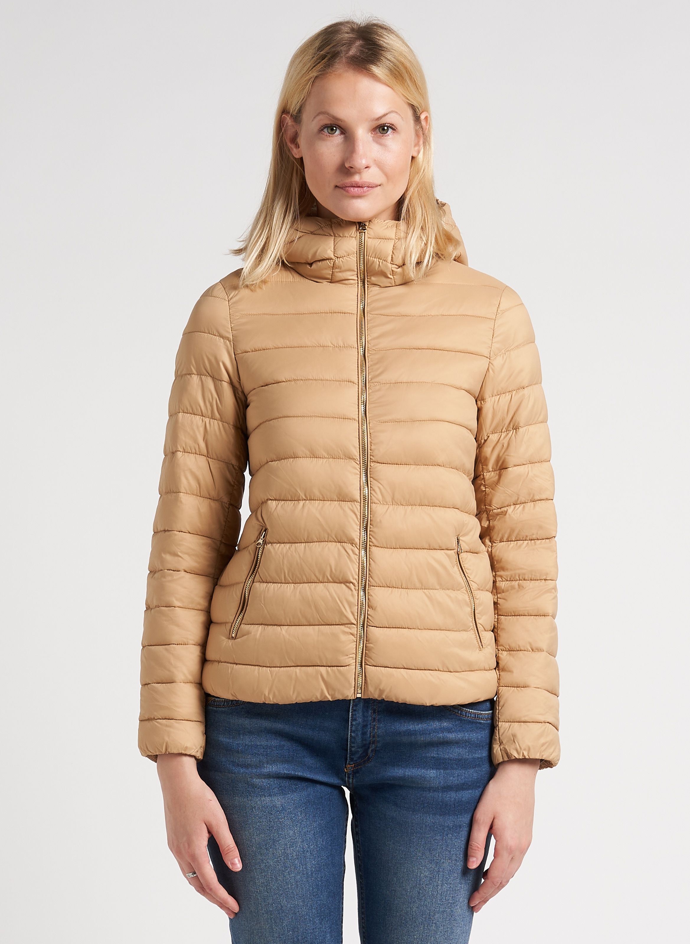 Beige lightweight hot sale jacket womens