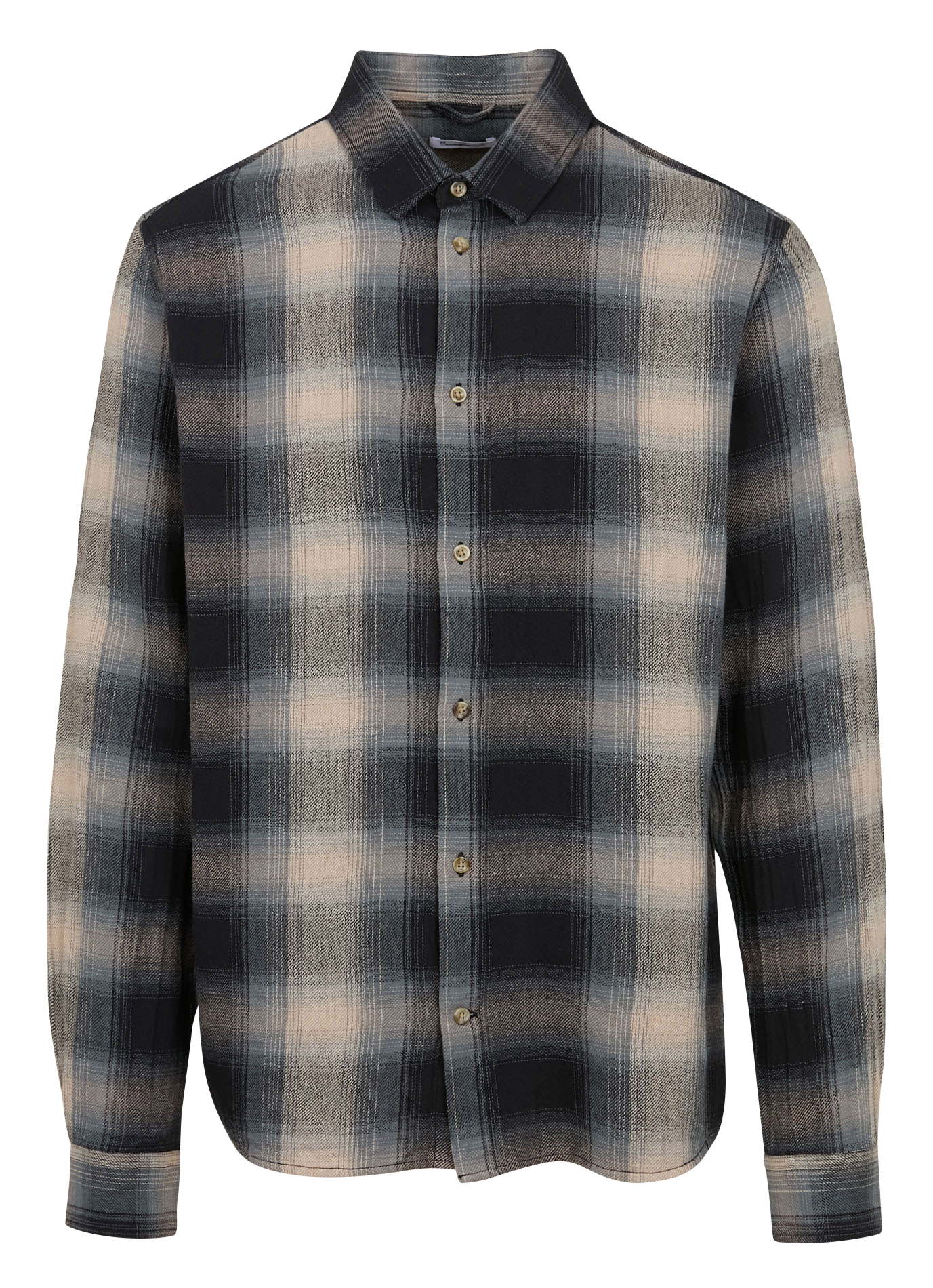 Chemise à carreaux en coton bio Multicolore