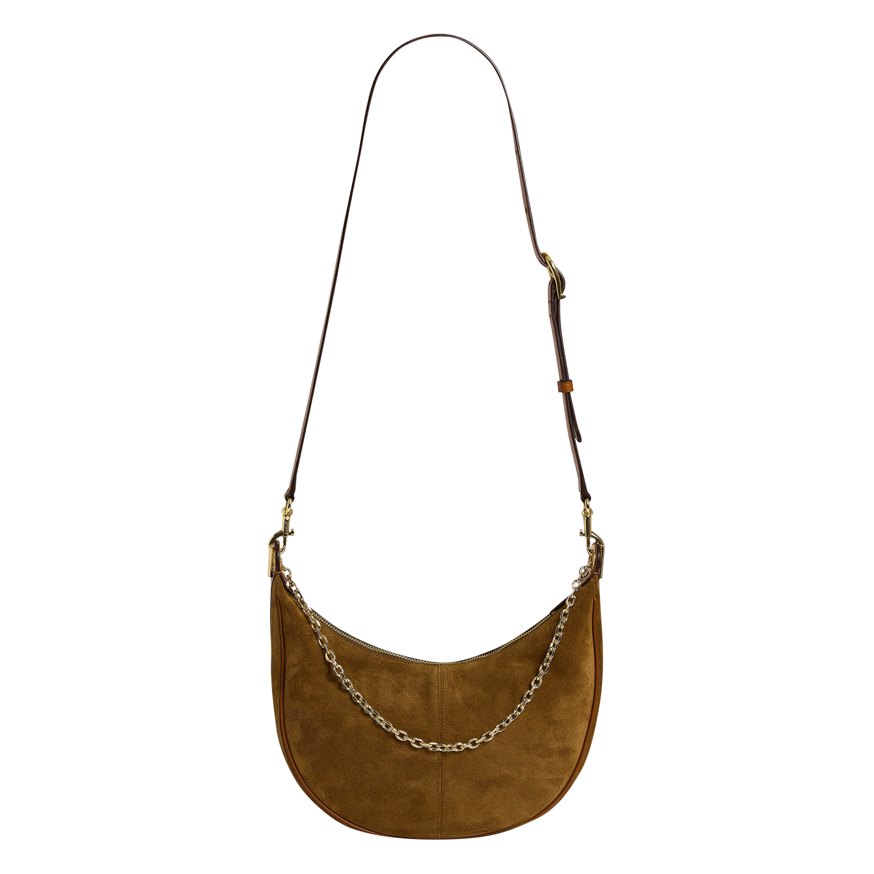 Sac bandoulière en cuir GERARD DAREL Beige