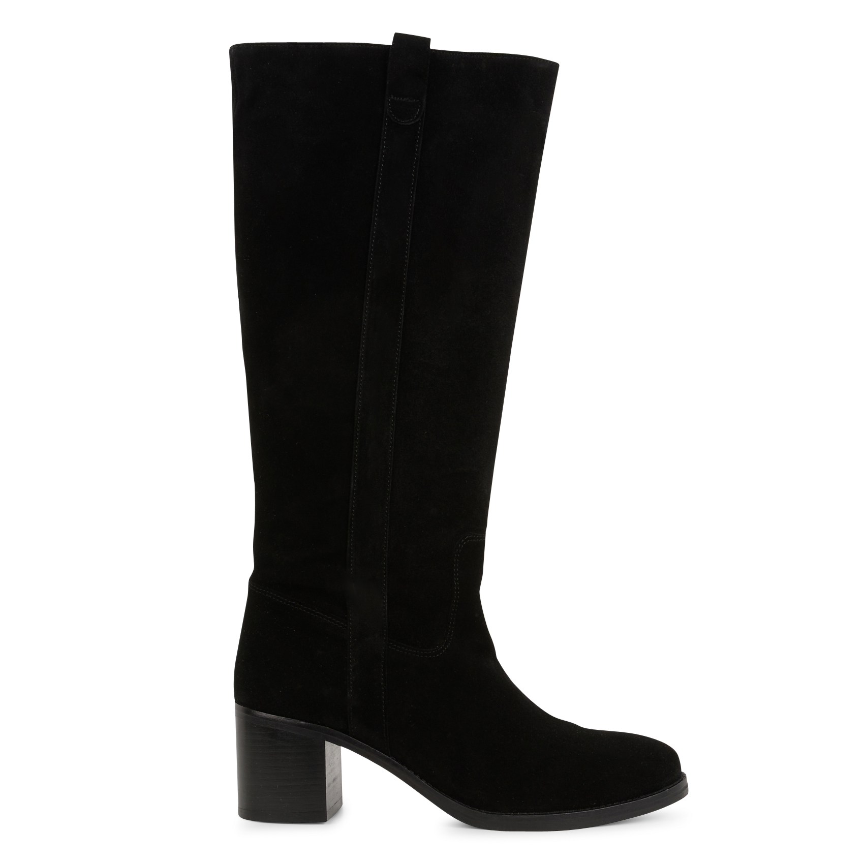 Heeled suede boots LA FEE MARABOUTEE