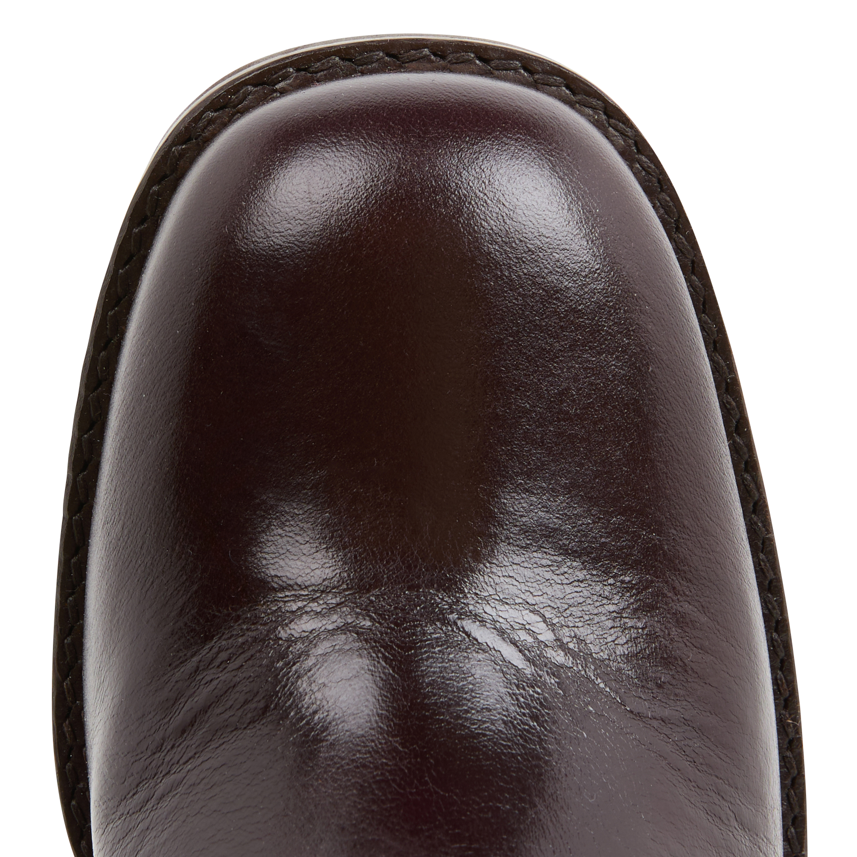 Bottines en cuir Marron